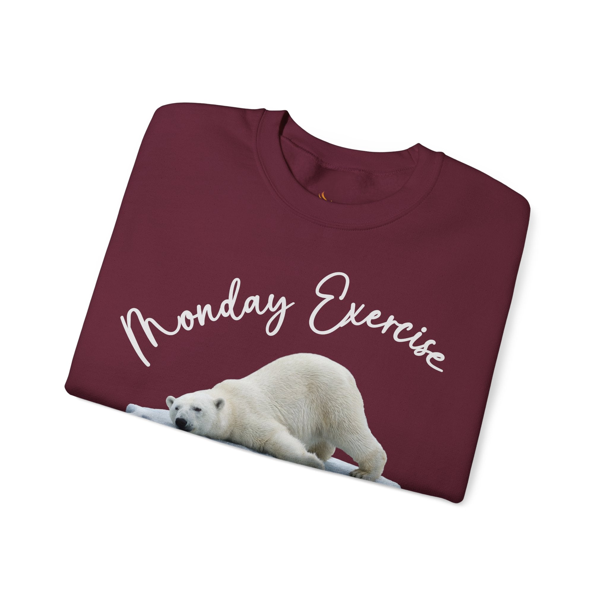 Eisbär „Monday Exercise" Rundhals-Sweatshirt | Phönix-Potsdam®