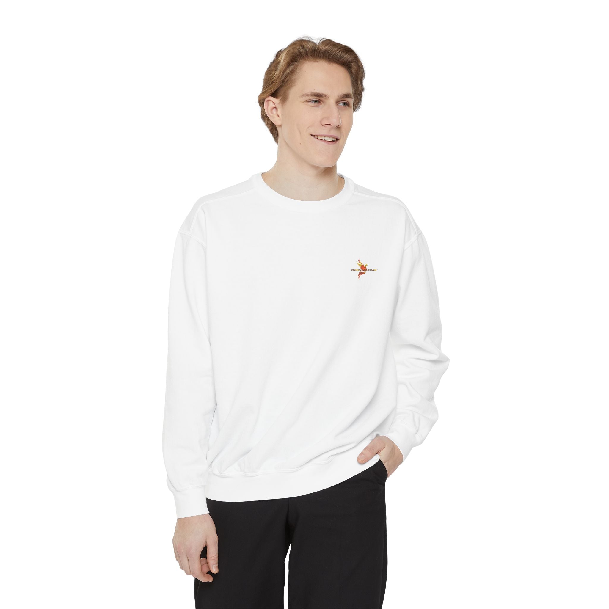 Sweatshirt | Garment-Dyed | Gestickt | Phönix-Potsdam®