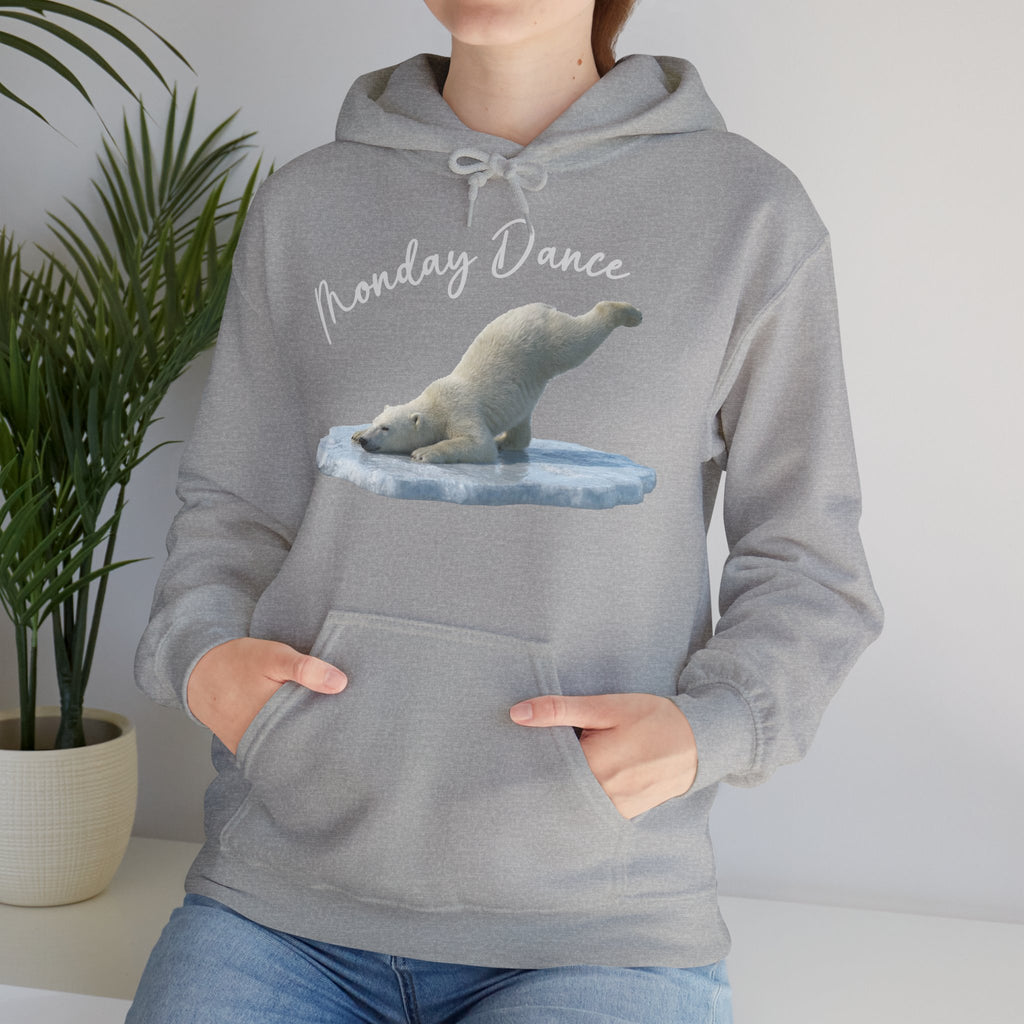 Eisbär „Monday Dance" Hoodie | Karikatur | Phönix-Potsdam®