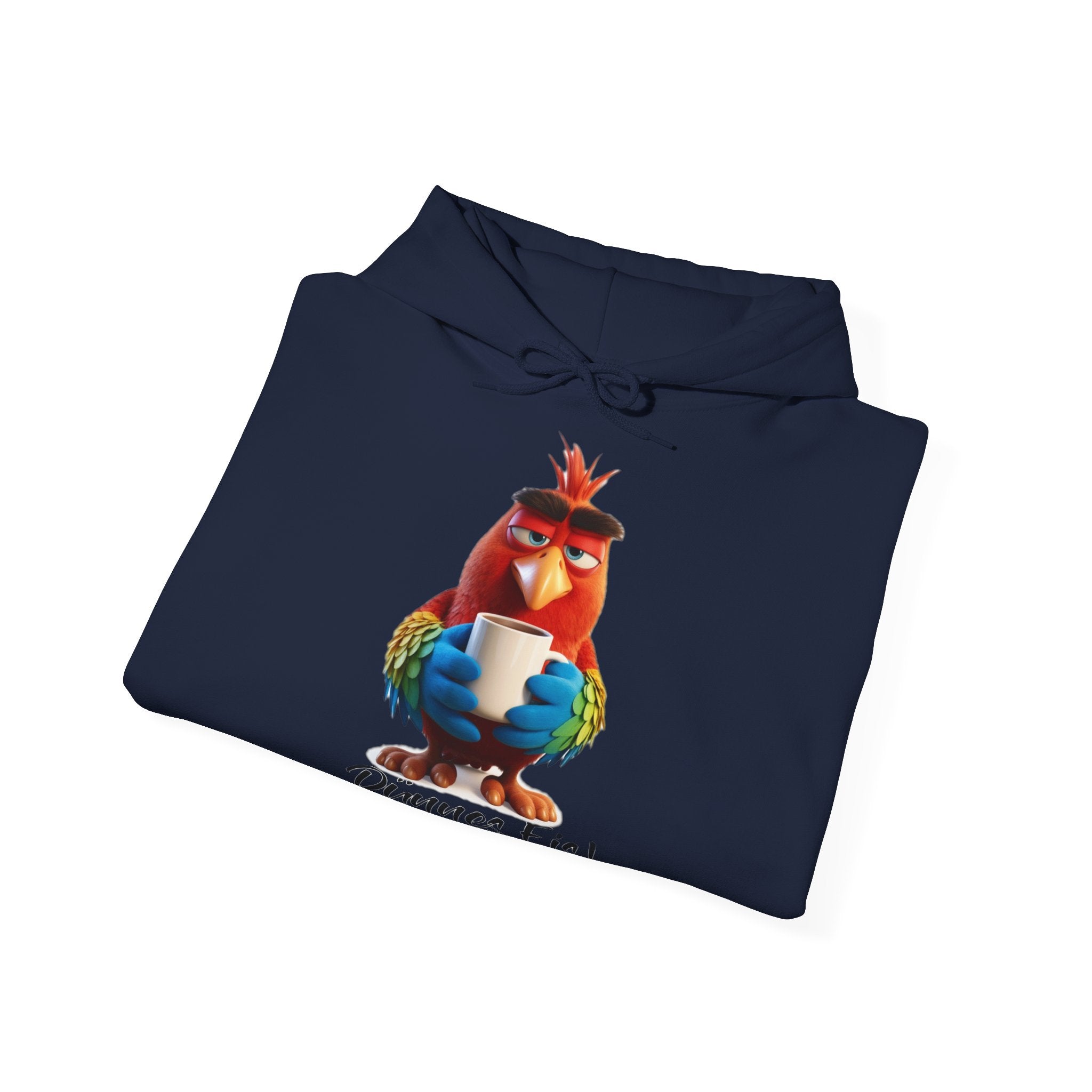 Papagei „Dünnes Eis!“ Hoodie | Humor | Phönix-Potsdam®