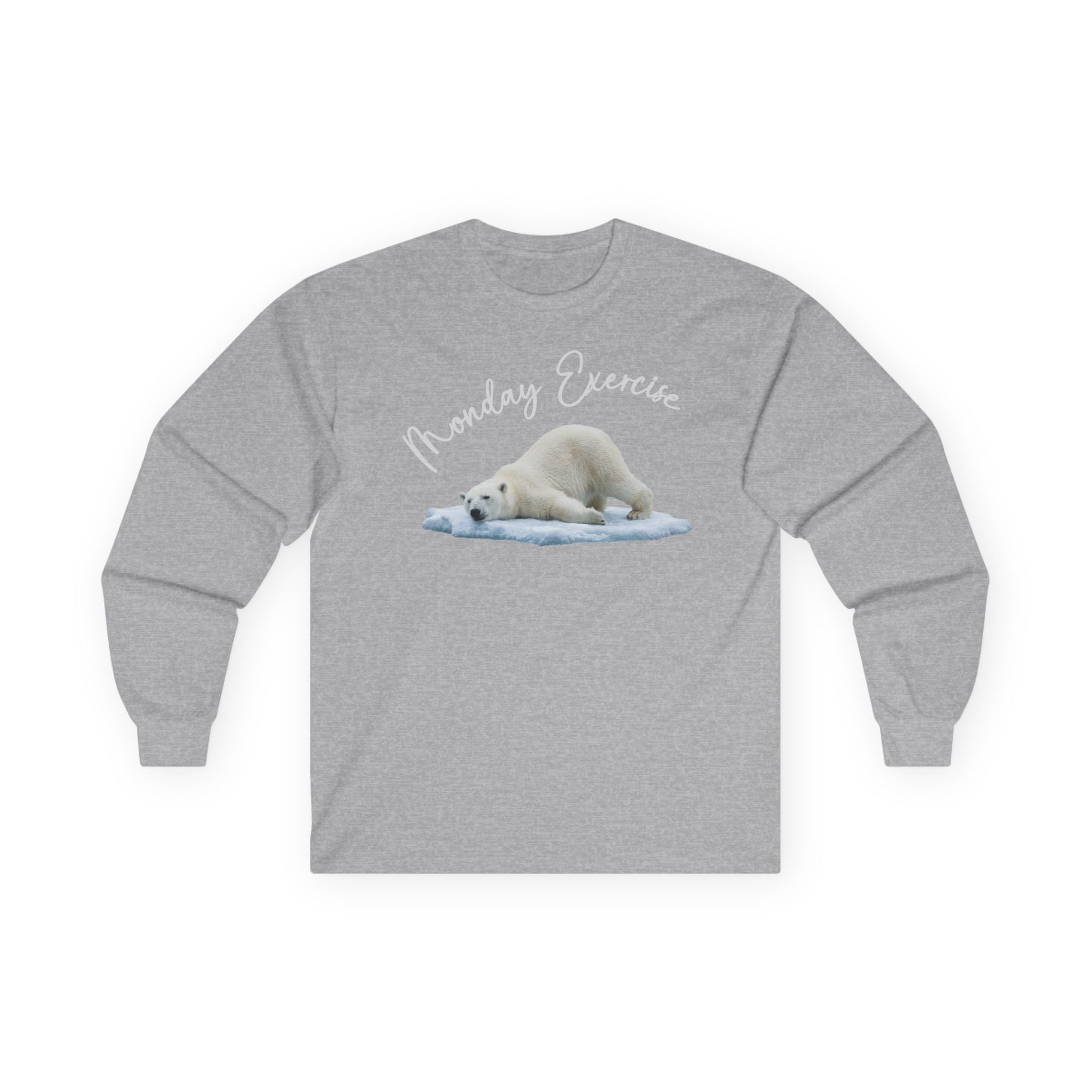 Eisbär „Monday Exercise" Langarmshirt | Phönix-Potsdam®