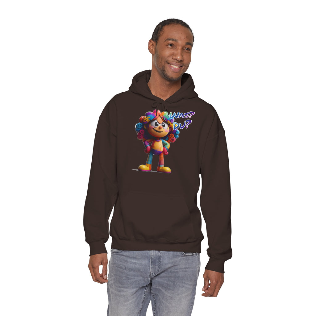 "Was? Du?" Hoodie | Humor | Phönix-Potsdam®
