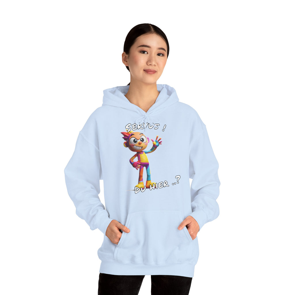 Hoodie „Servus! Du hier..?“ | Humor | Phönix-Potsdam®