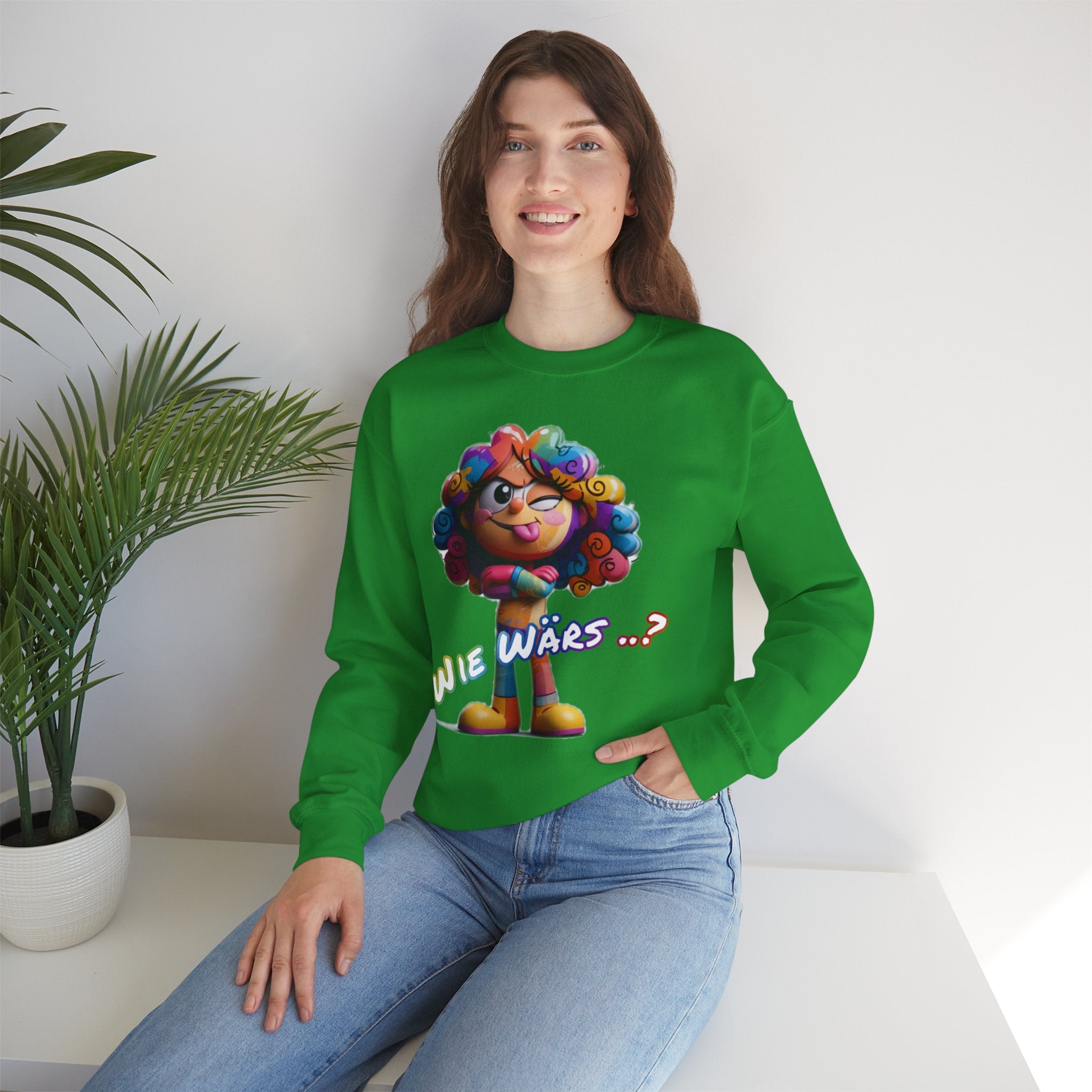 Sweatshirt „Wie wärs .. ?“ | Humor | Phönix-Potsdam®