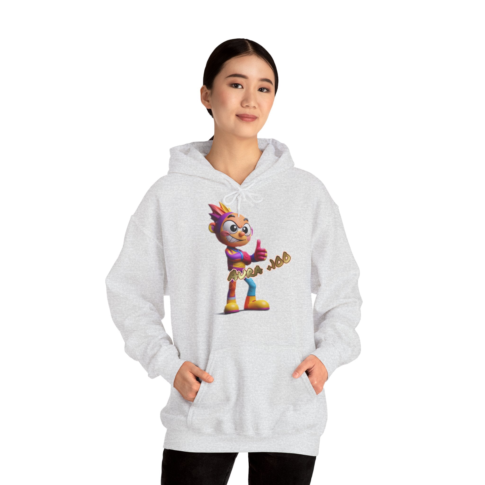 Hoodie „Aura +100“ | Humor | Phönix-Potsdam®