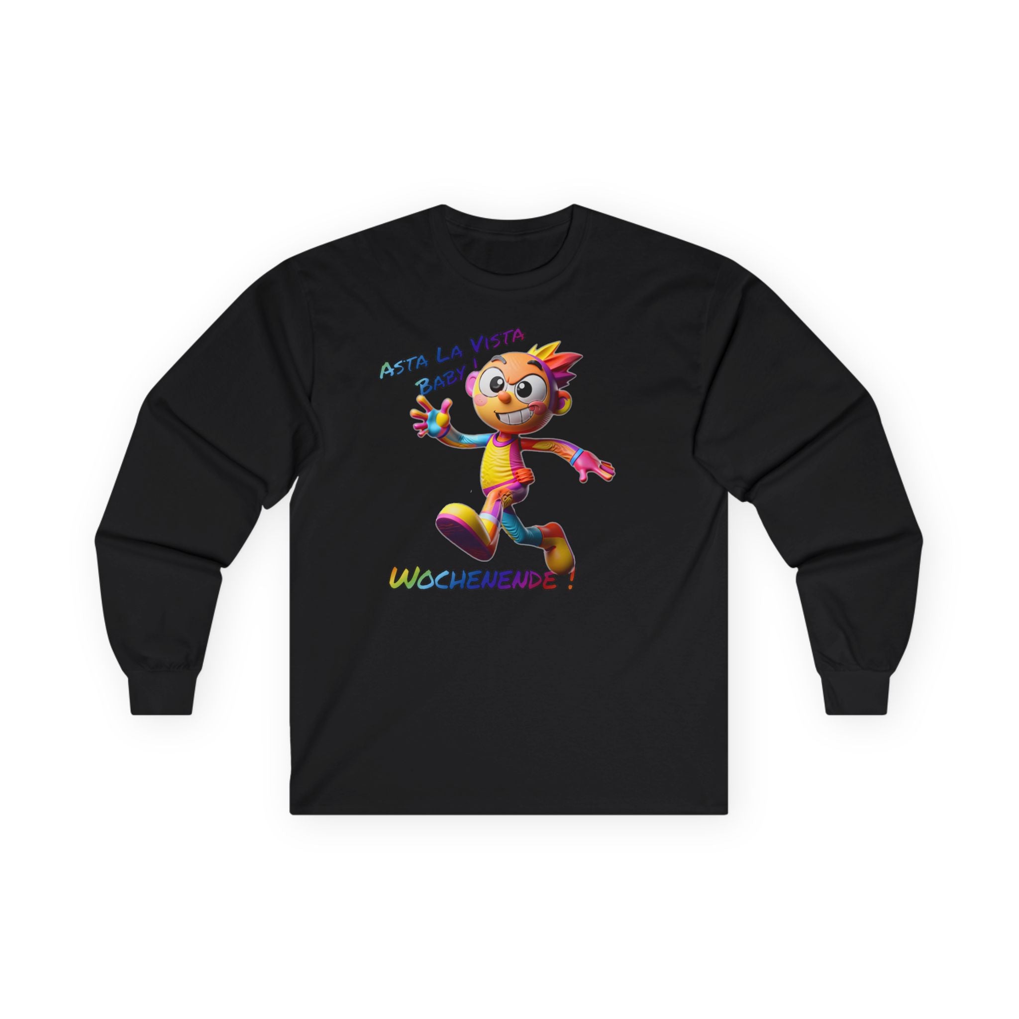 Langarmshirt „Asta la Vista, Baby! – Wochenende!“ | Humor | Phönix-Potsdam®