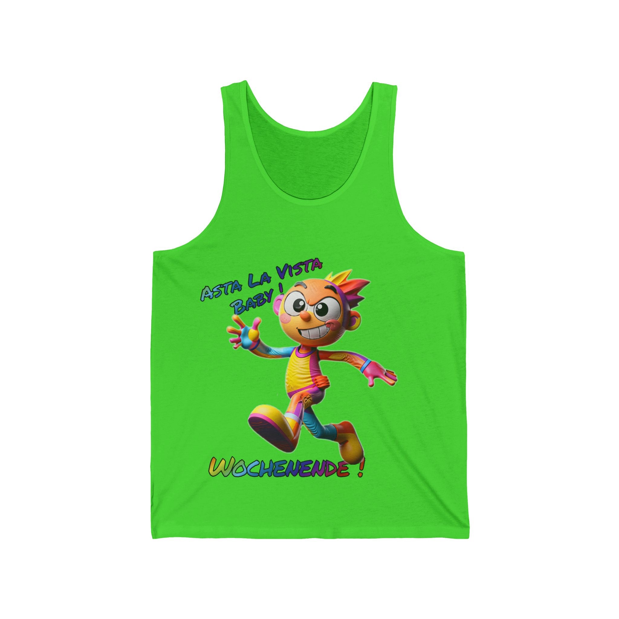 Tank Top „Asta la Vista, Baby! – Wochenende!“ | Humor | Phönix-Potsdam®