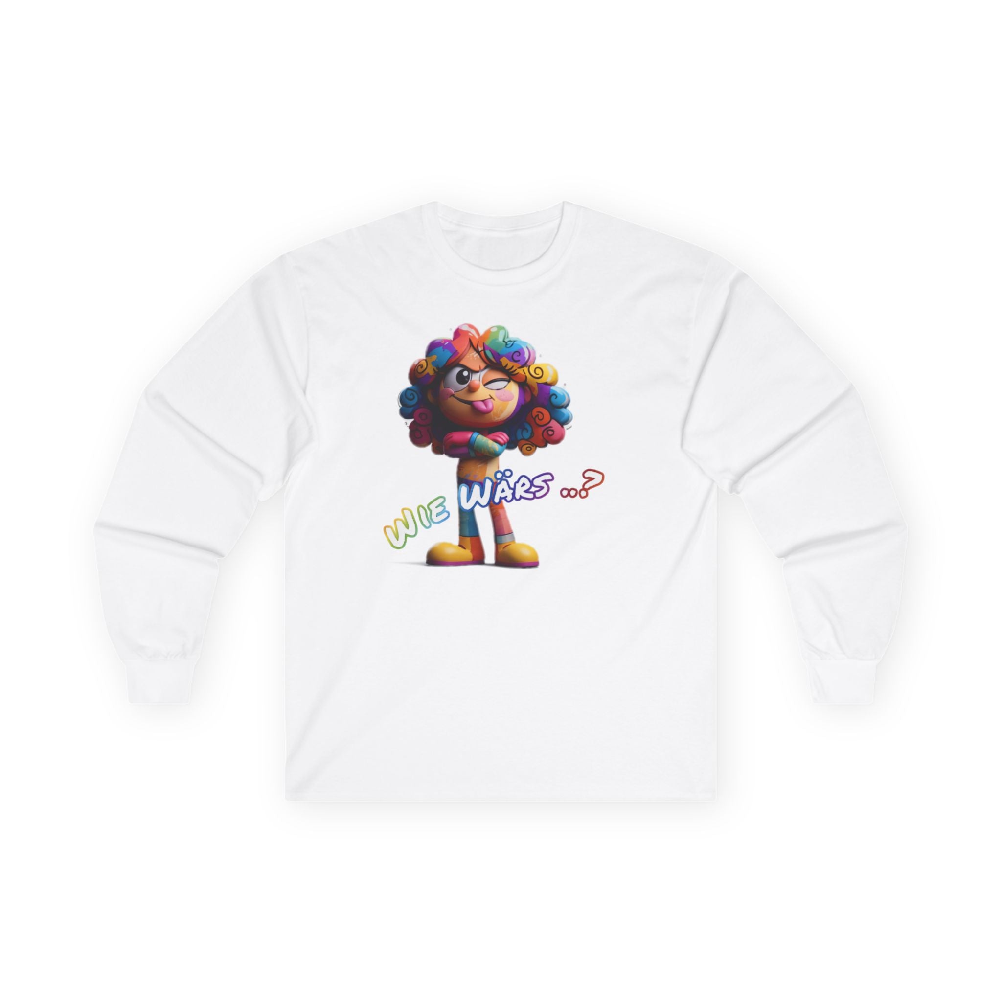 Langarmshirt „Wie wärs .. ?“ | Humor | Phönix-Potsdam®