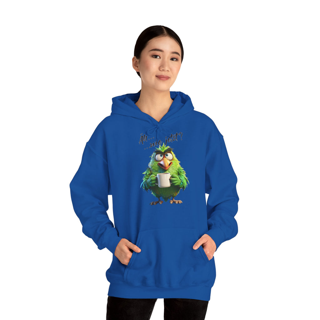 Papagei „Äh...wie jetzt?“ Hoodie | Humor | Phönix-Potsdam®