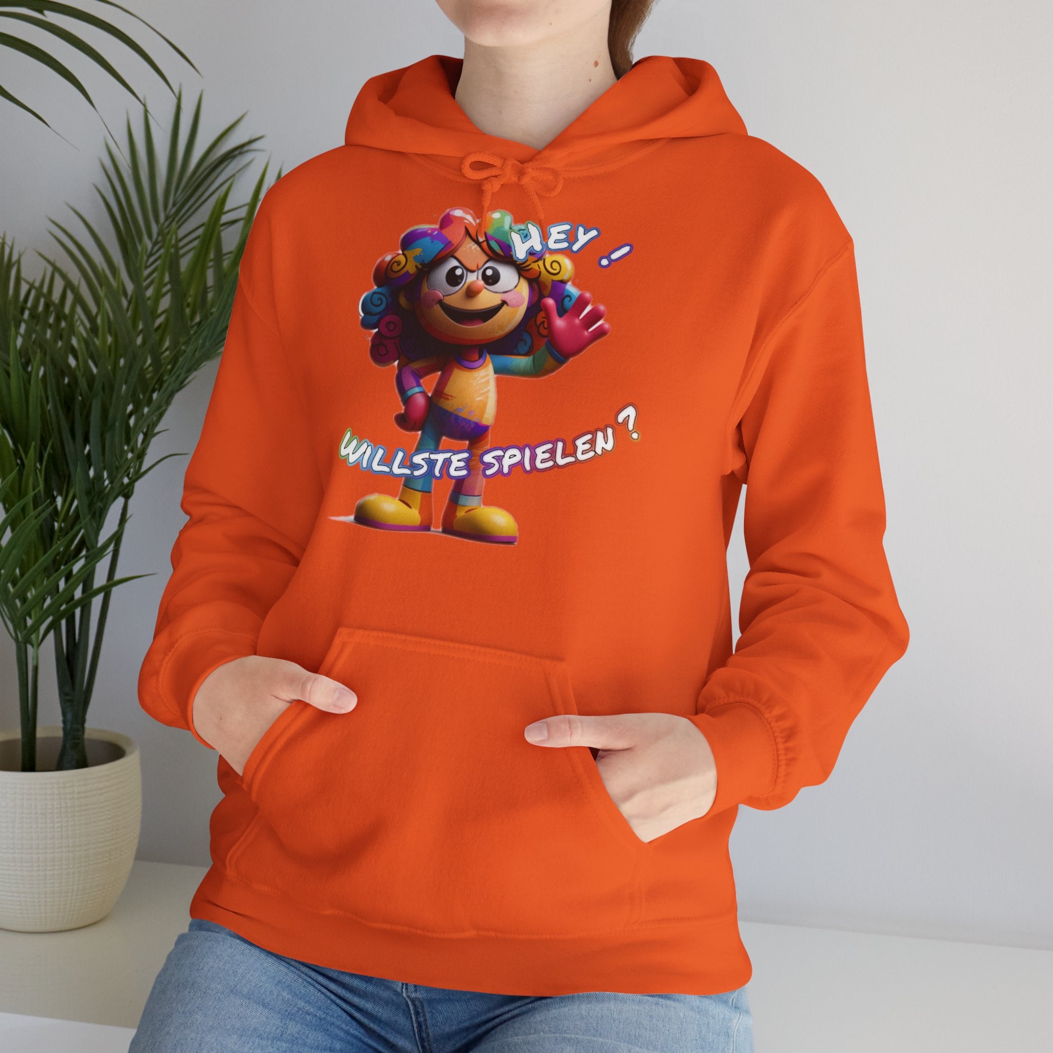 Hoodie „Hey! Willste spielen?“ | Humor | Phönix-Potsdam®