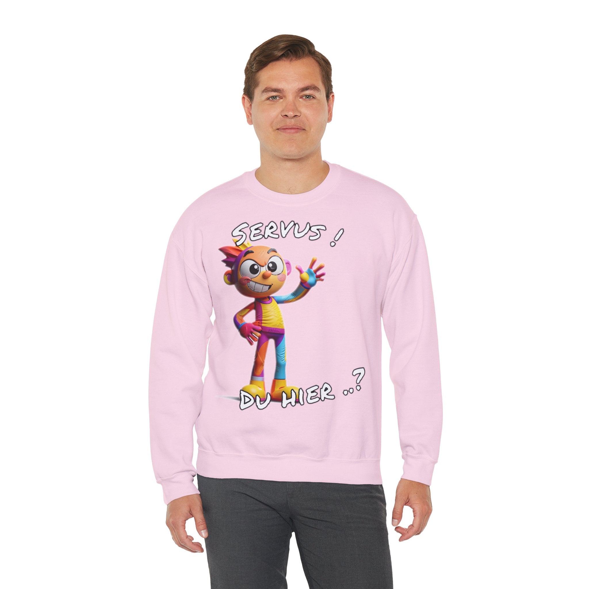 Sweatshirt „Servus! Du hier..?“ | Humor | Phönix-Potsdam®