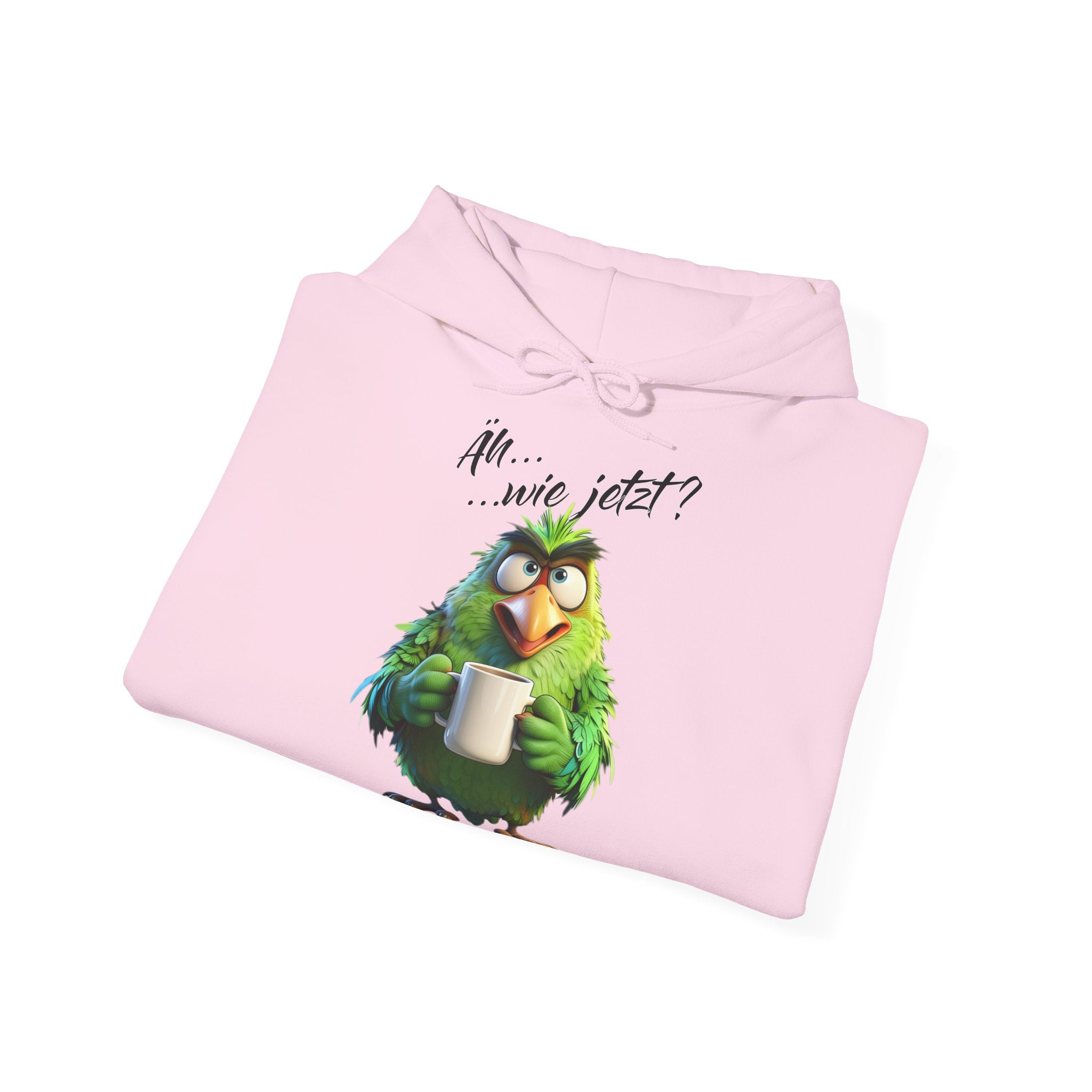 Papagei „Äh...wie jetzt?“ Hoodie | Humor | Phönix-Potsdam®