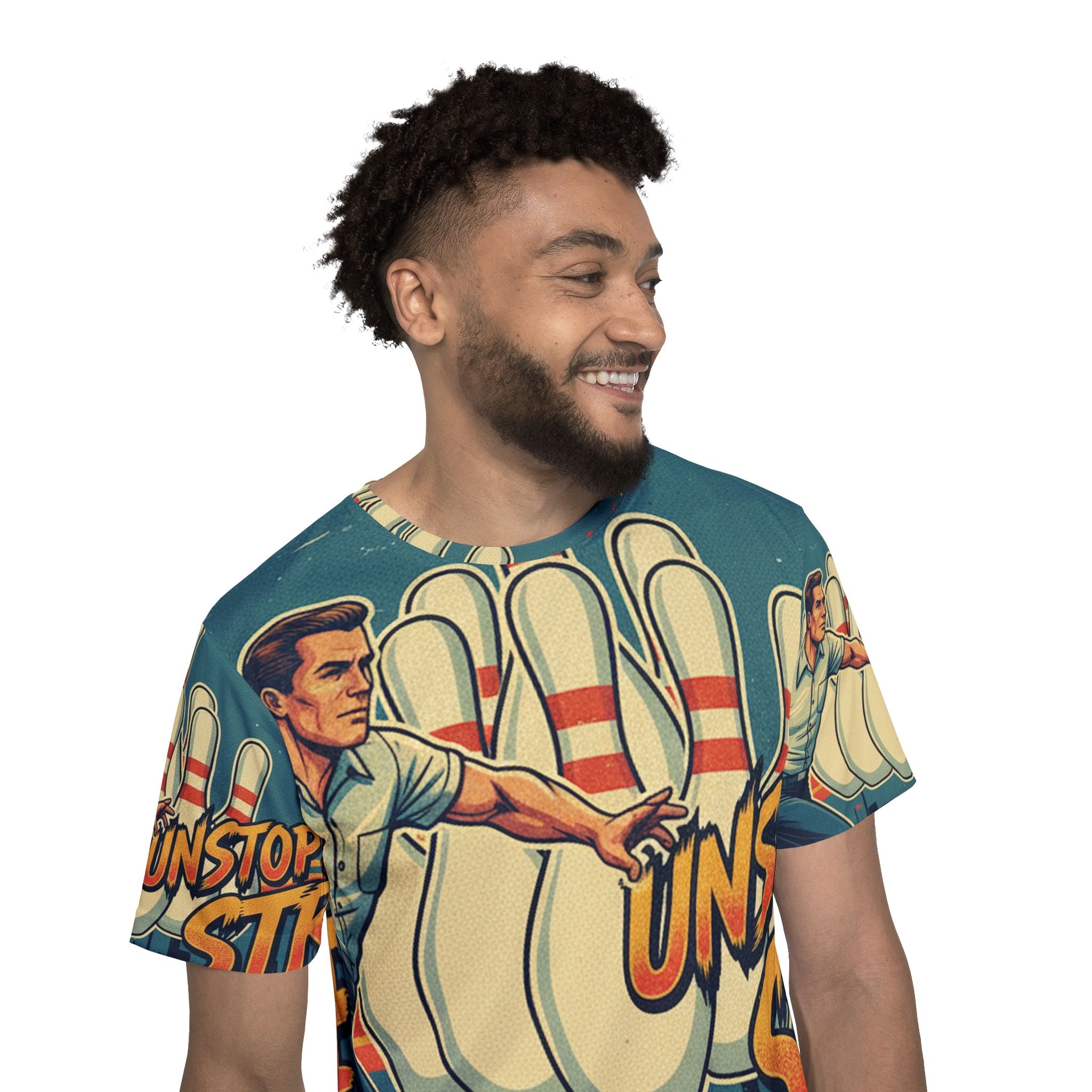 Bowling Trikot – "Unstoppable Strike" | All-Over-Print | Phönix-Potsdam®