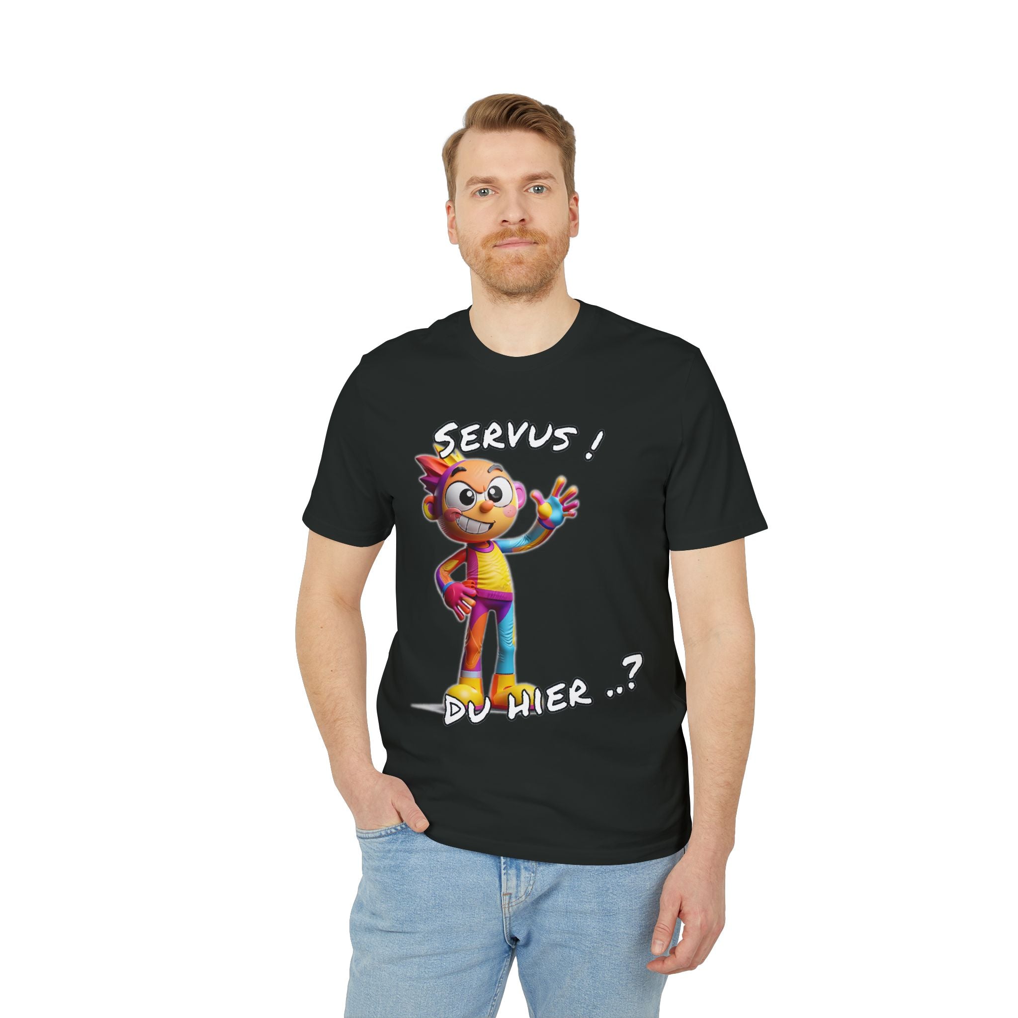 T-Shirt „Servus! Du hier..?“ | Humor | Phönix-Potsdam®