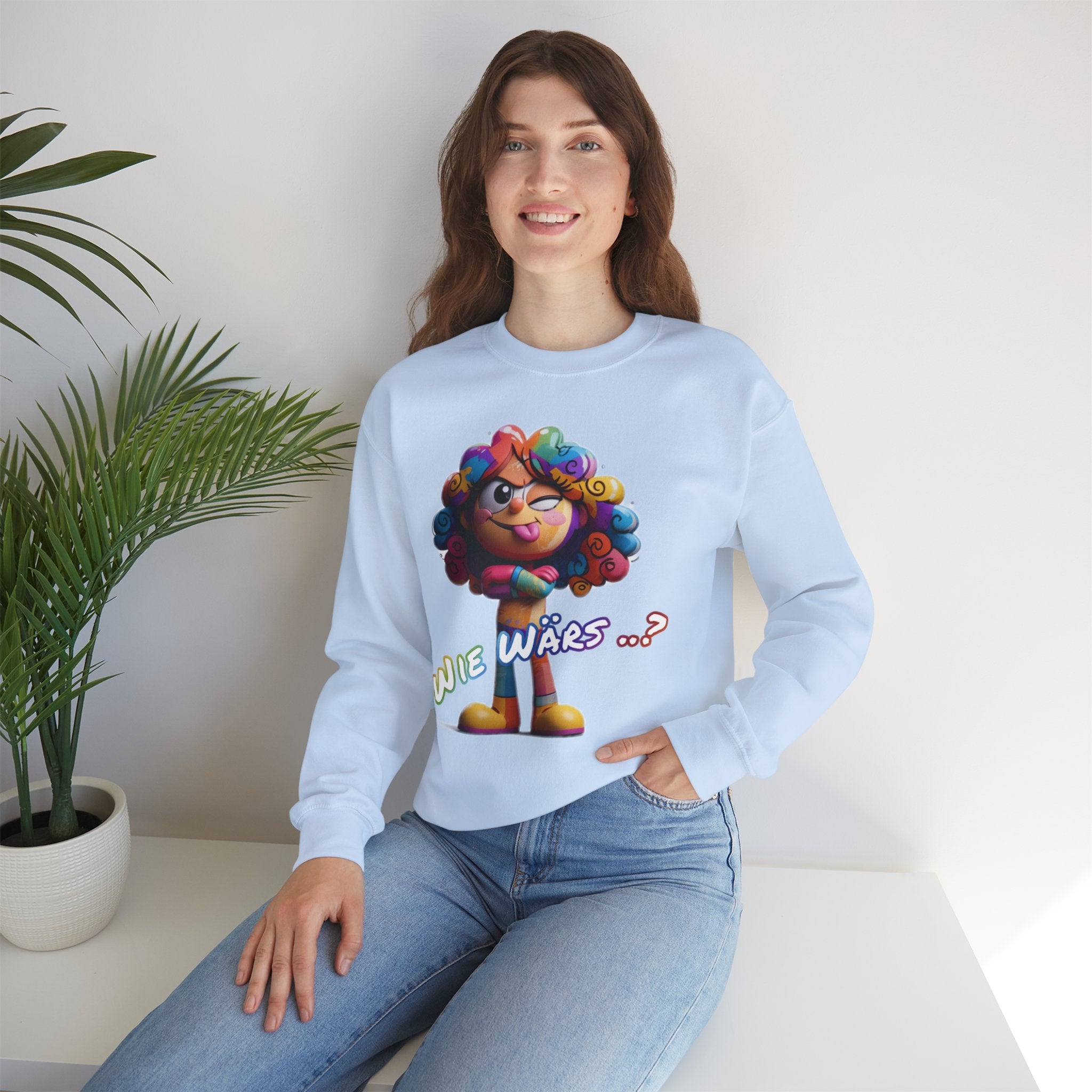 Sweatshirt „Wie wärs .. ?“ | Humor | Phönix-Potsdam®