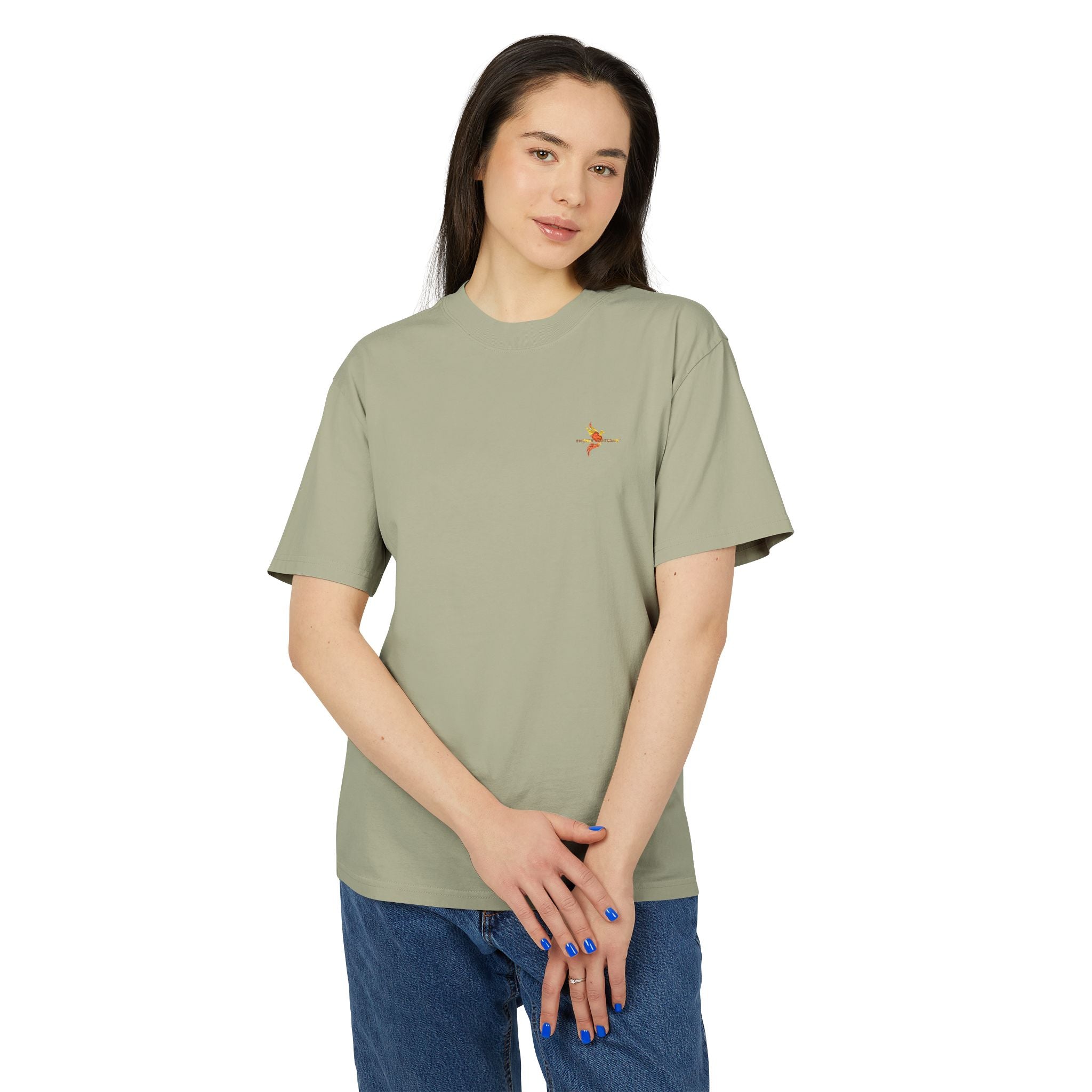 T-Shirt | Heavyweight Vintage | Gestickt | Phönix-Potsdam®