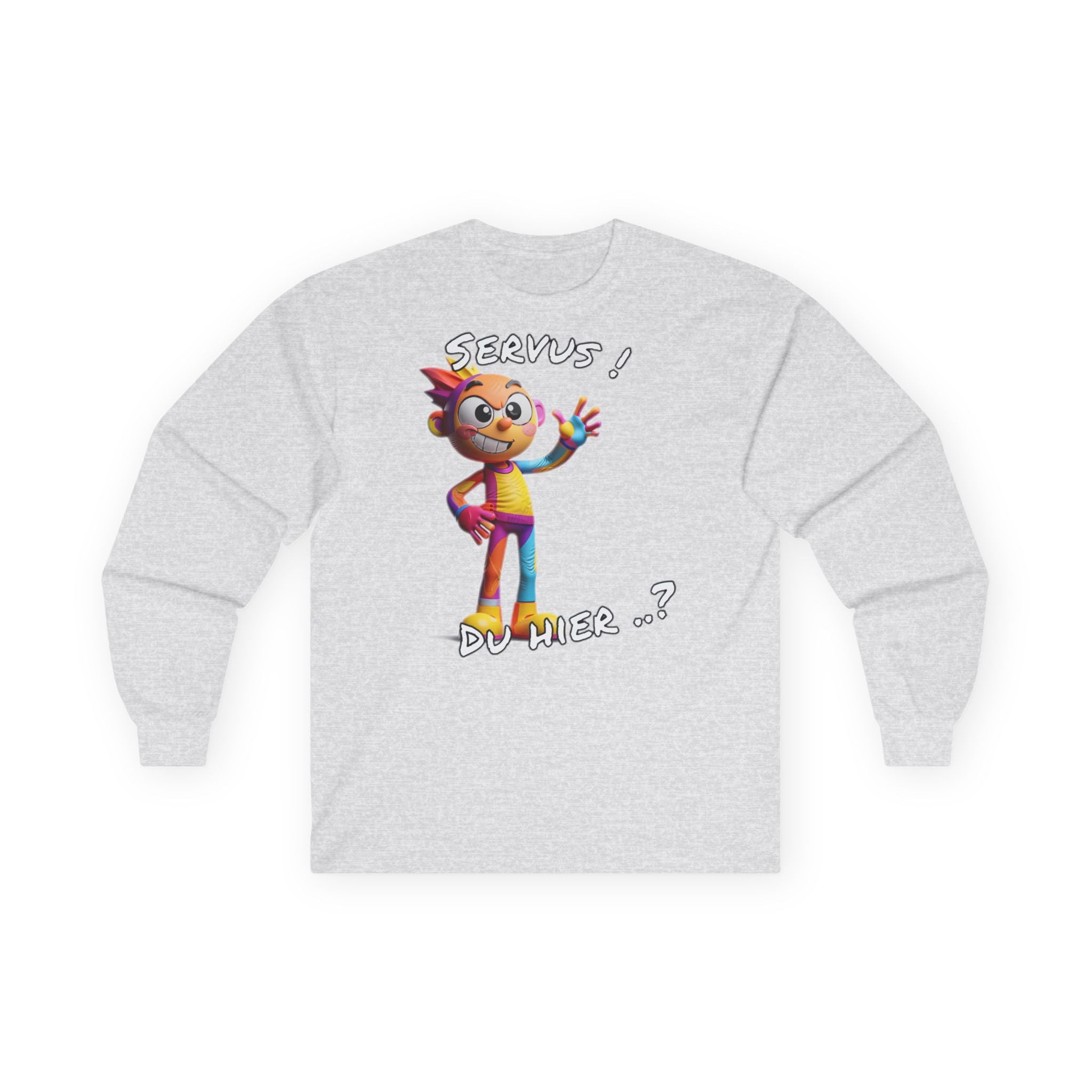 Langarmshirt „Servus! Du hier..?“ | Humor | Phönix-Potsdam®