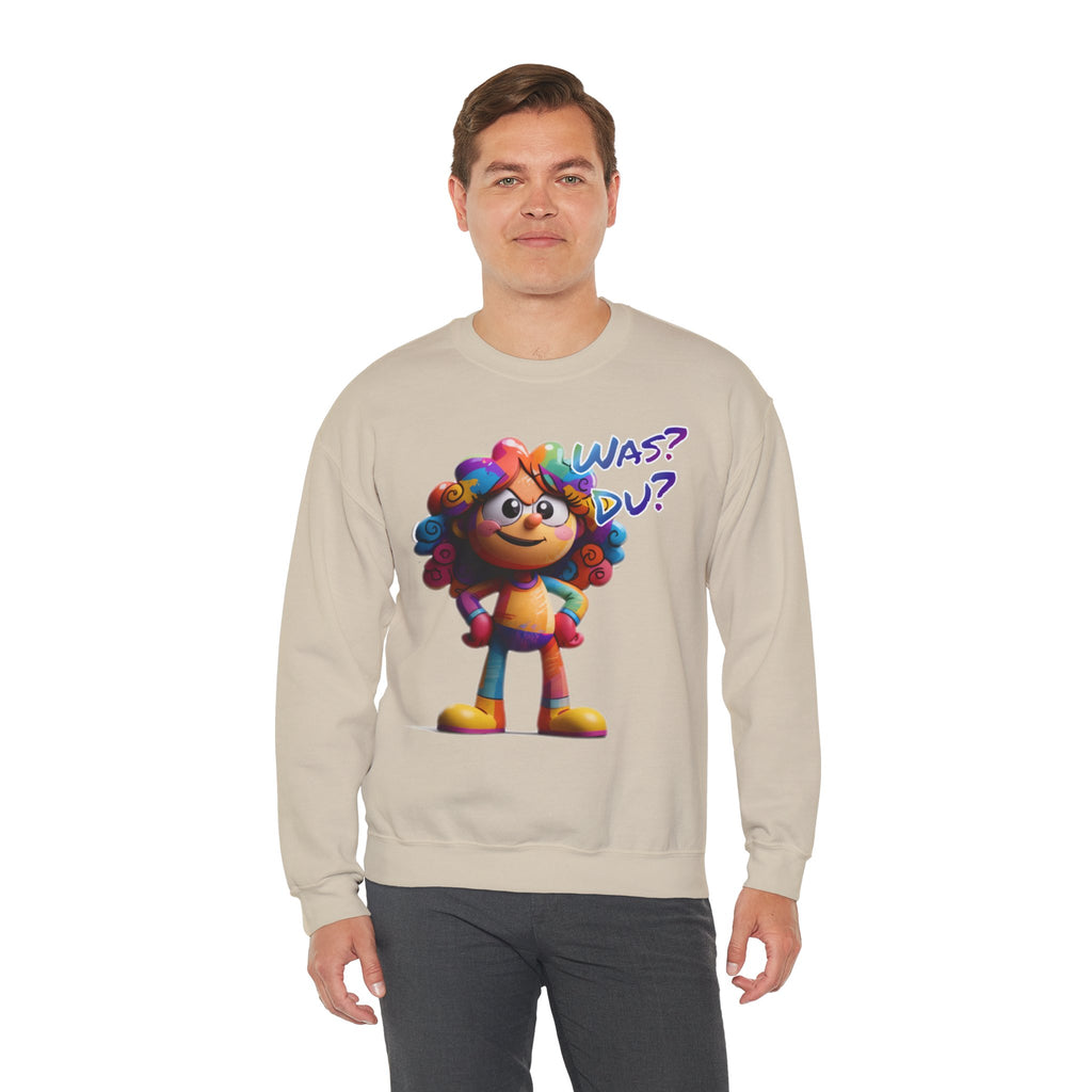 „Was? Du?“ Sweatshirt | Humor | Phönix-Potsdam®