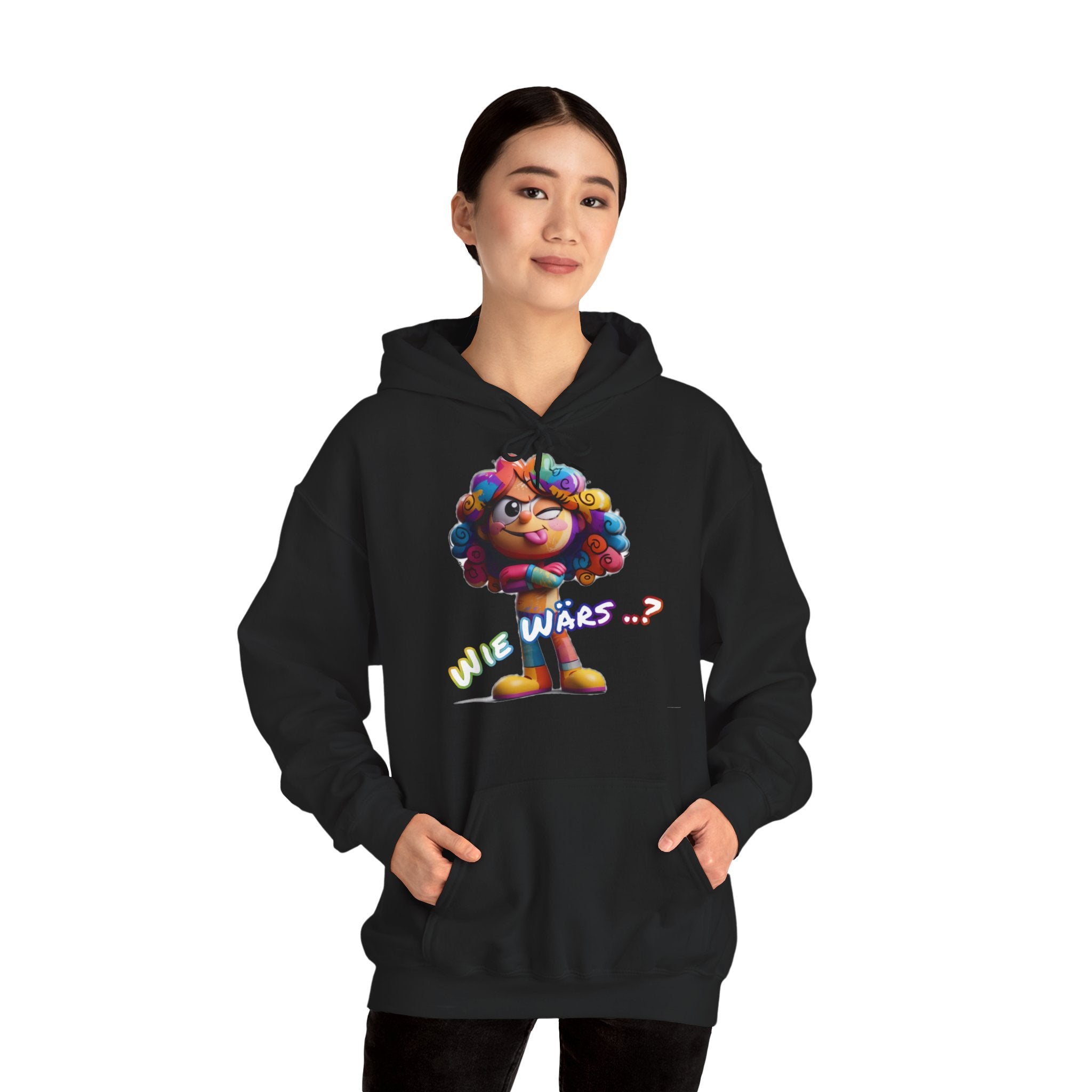 Hoodie „Wie wärs .. ?“ | Humor | Phönix-Potsdam®