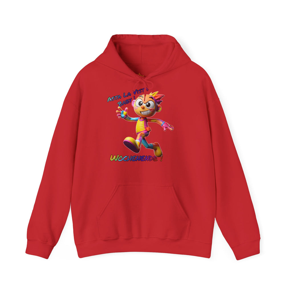 Hoodie „Asta la Vista, Baby! – Wochenende!“ | Humor | Phönix-Potsdam®