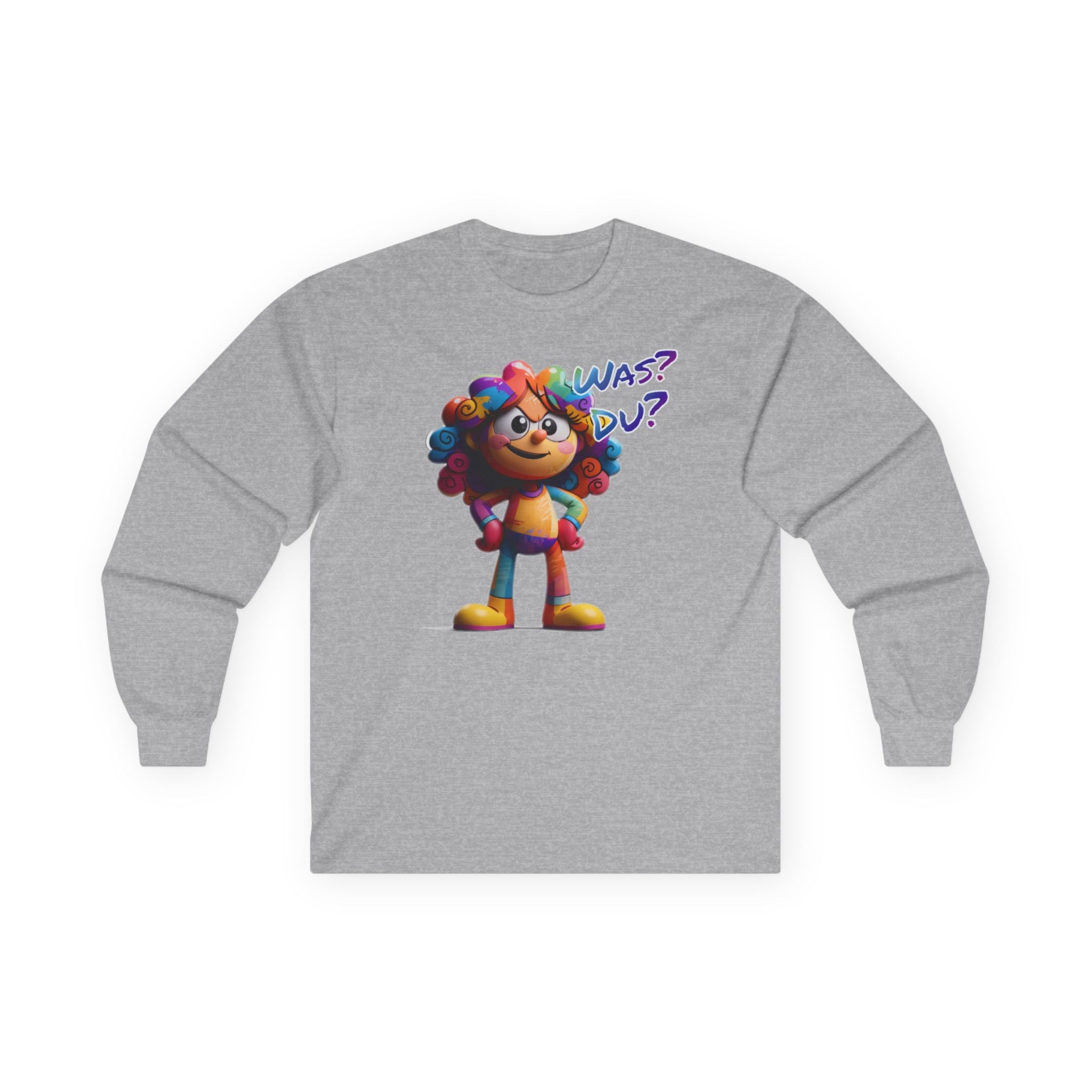 "Was? Du?" Langarmshirt | Humor | Phönix-Potsdam®