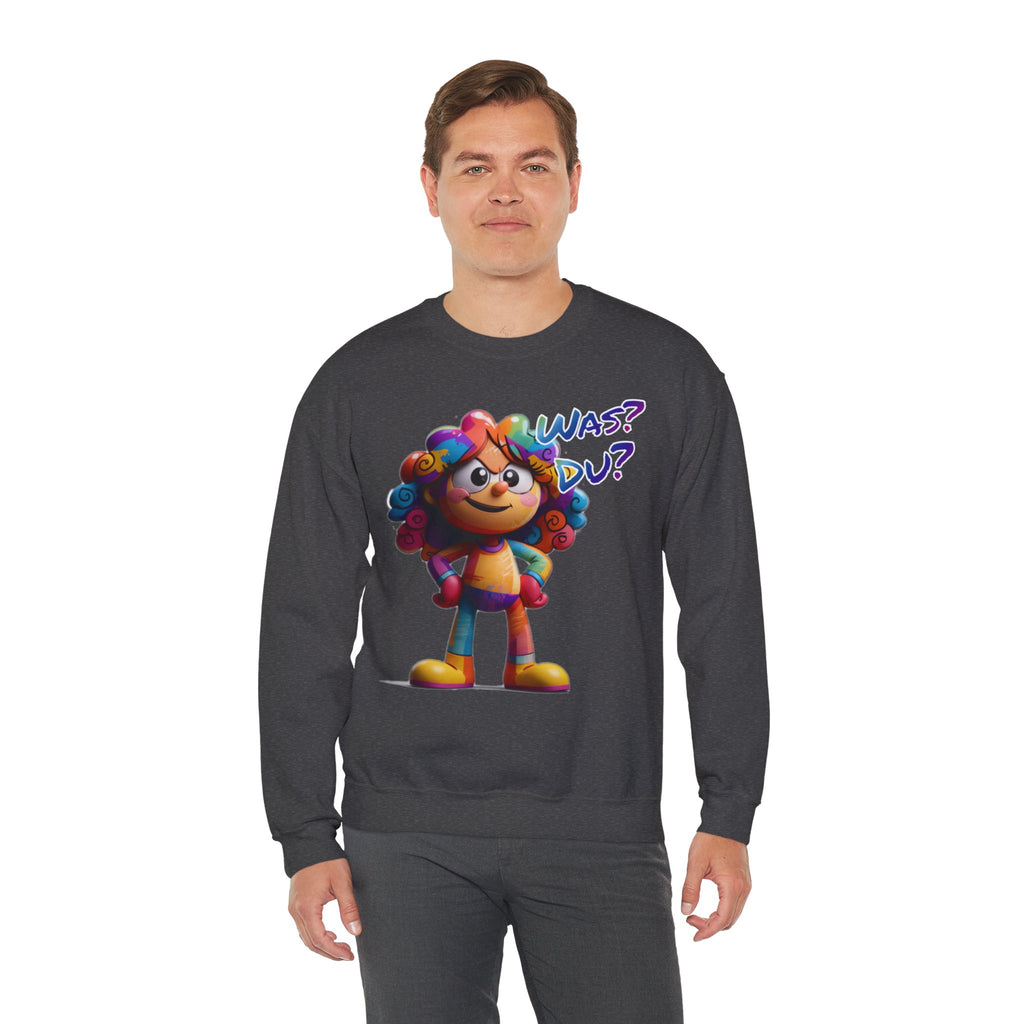 „Was? Du?“ Sweatshirt | Humor | Phönix-Potsdam®