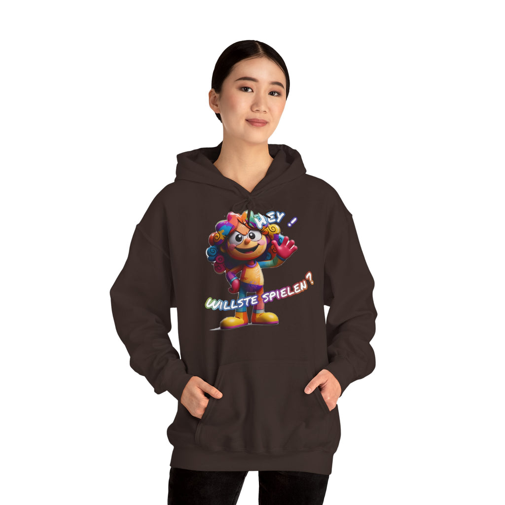 Hoodie „Hey! Willste spielen?“ | Humor | Phönix-Potsdam®