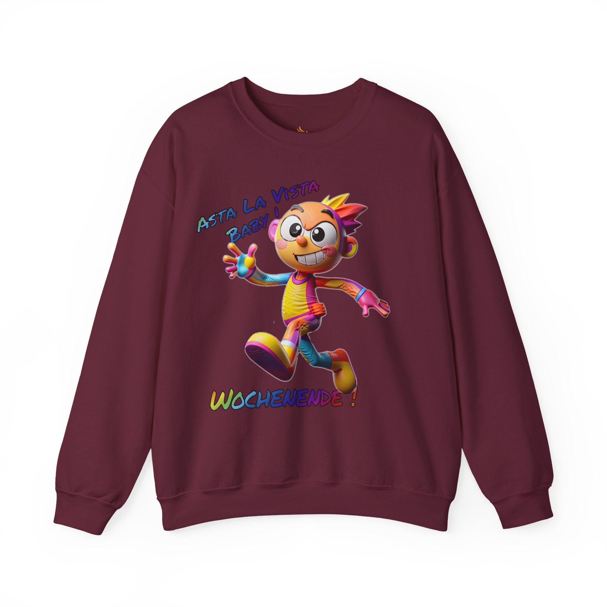 Sweatshirt „Asta la Vista, Baby! – Wochenende!“ | Humor | Phönix-Potsdam®