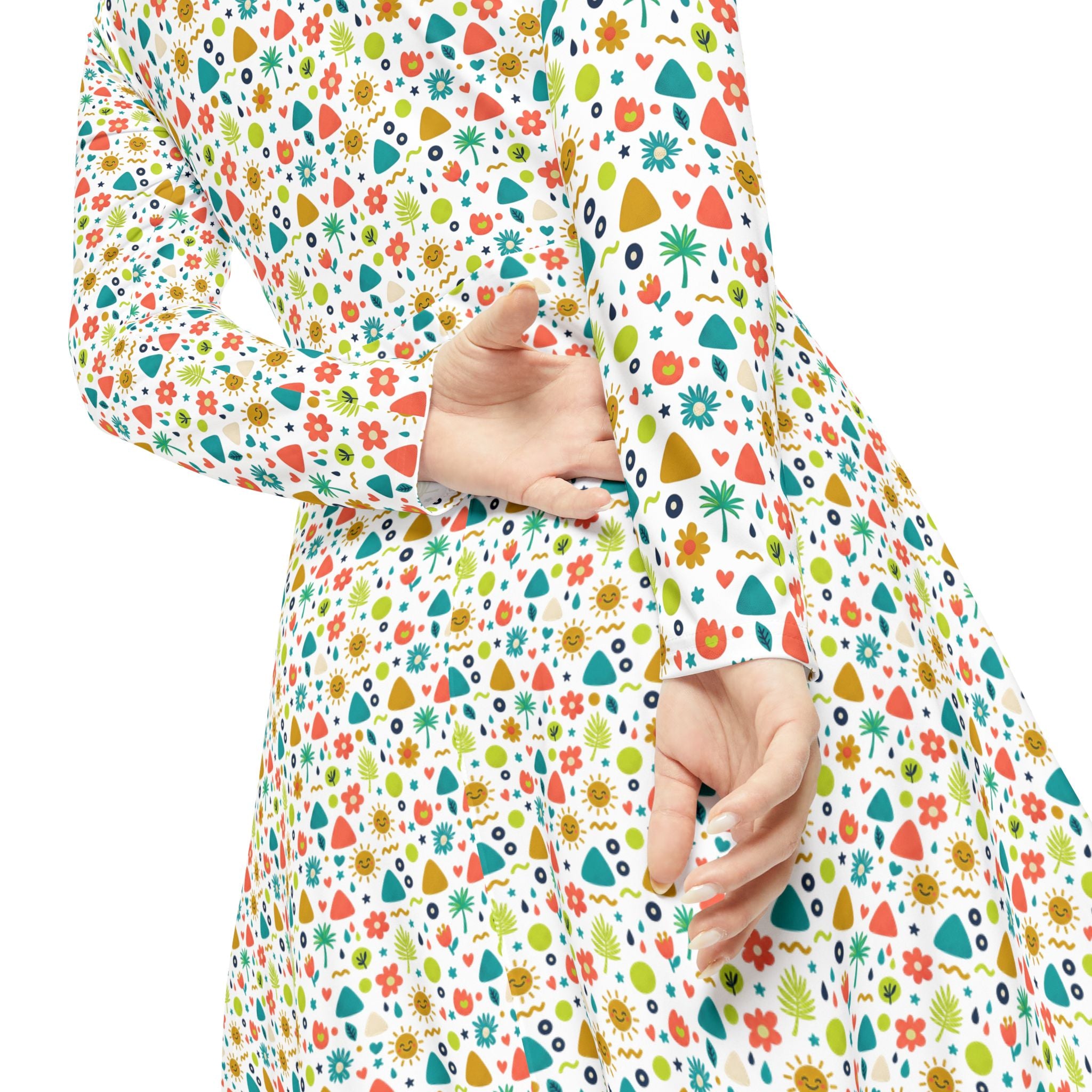 Vintage Swingkleid | Bemustert | Allover-Print | Phönix-Potsdam®