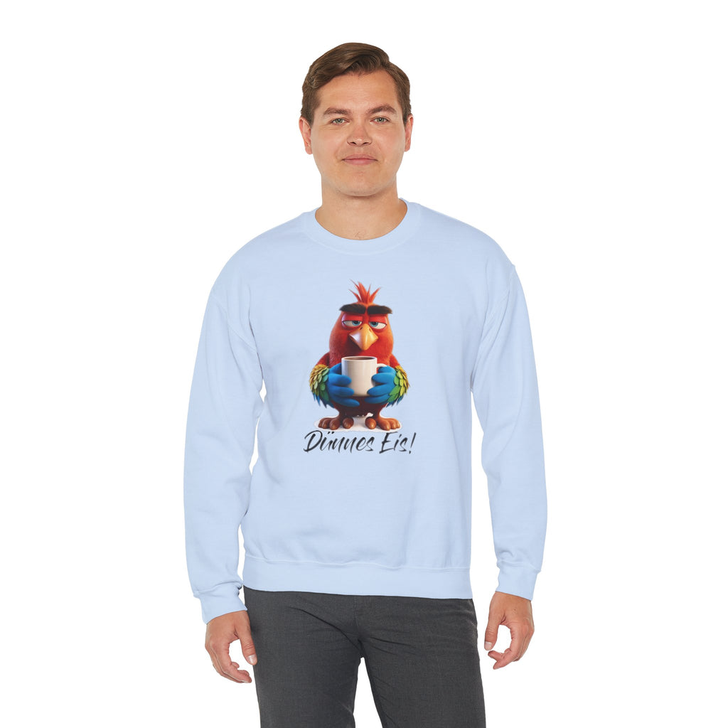 Papagei „Dünnes Eis!“ Sweatshirt | Humor | Phönix-Potsdam®