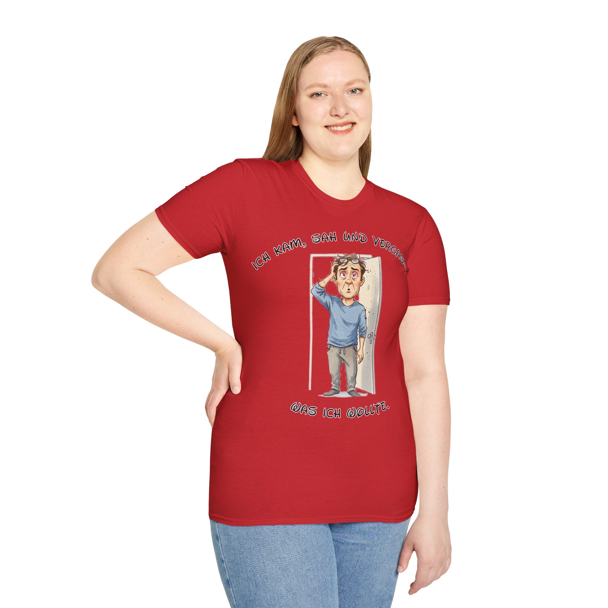 Ich kam, sah und vergaß T-Shirt | Karikatur | Phönix-Potsdam®