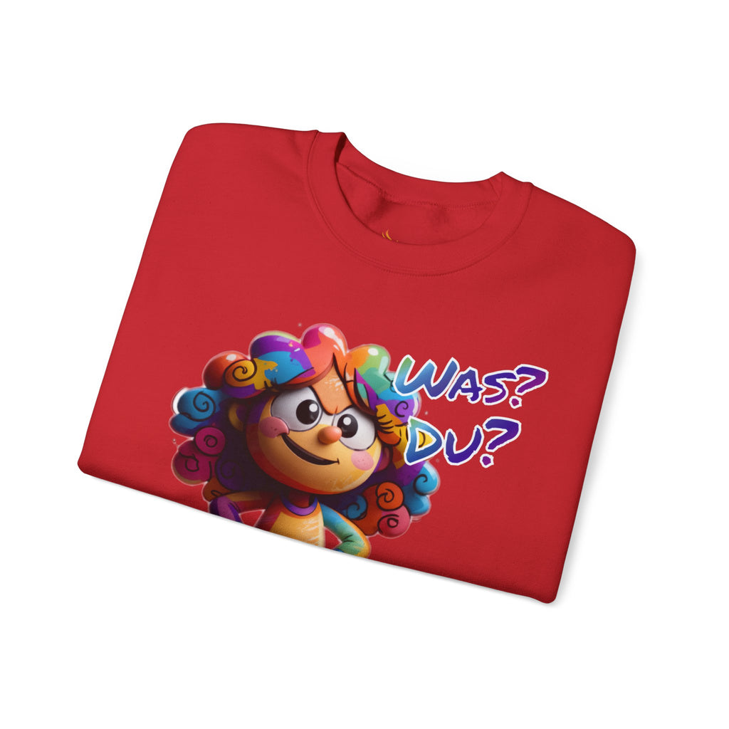 „Was? Du?“ Sweatshirt | Humor | Phönix-Potsdam®