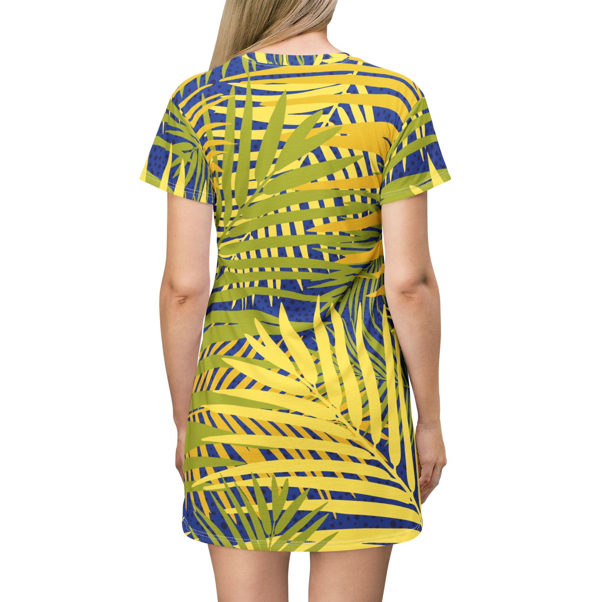 T-Shirt-Kleid | Gemustert | Allover-Print | Phönix-Potsdam®