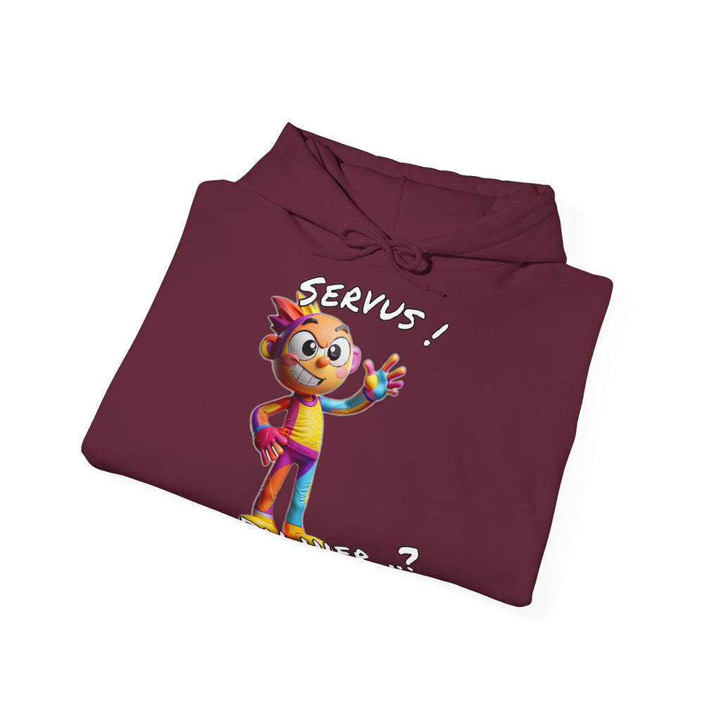 Hoodie „Servus! Du hier..?“ | Humor | Phönix-Potsdam®