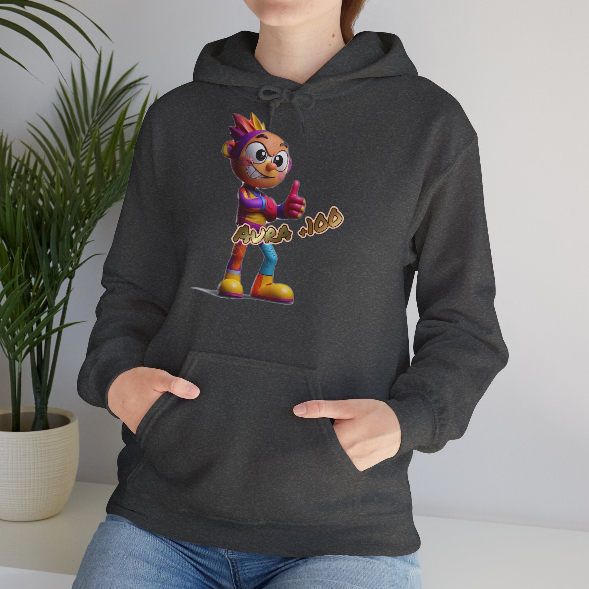 Hoodie „Aura +100“ | Humor | Phönix-Potsdam®