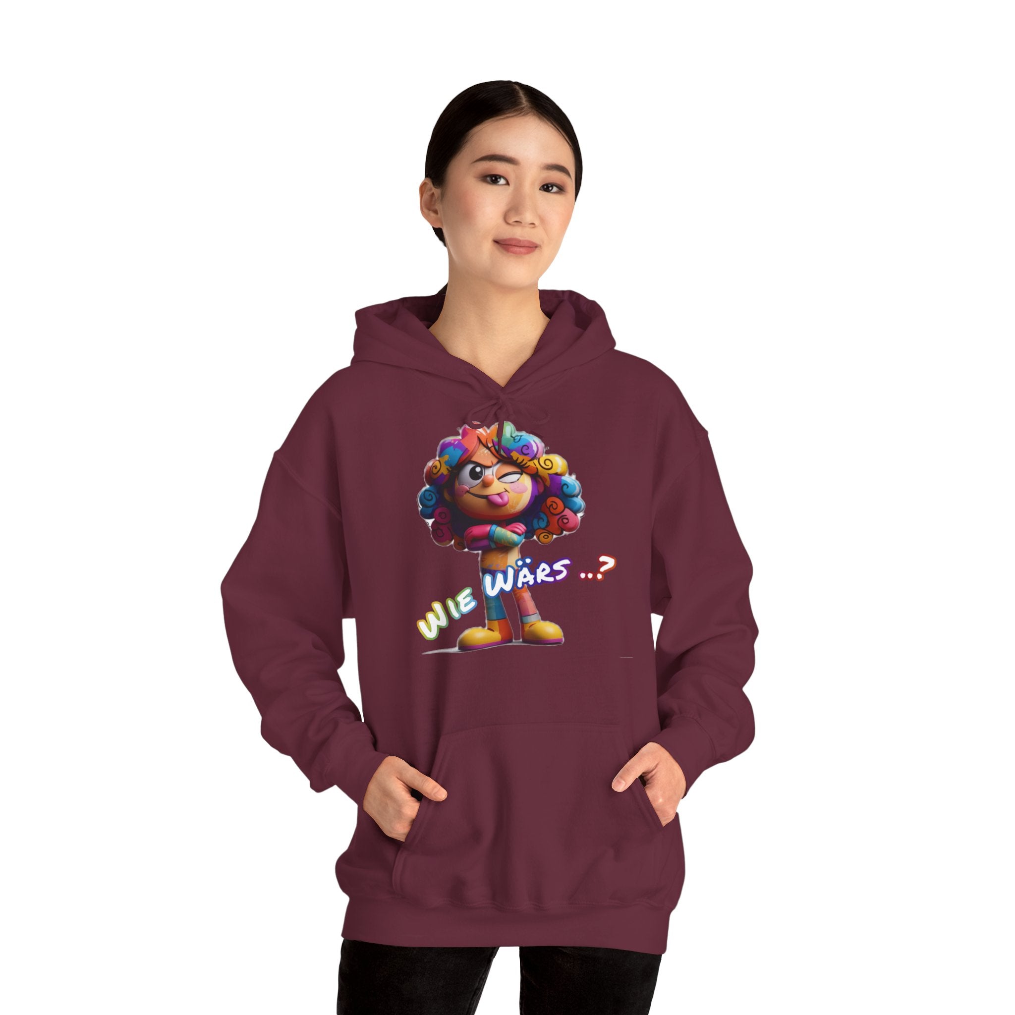 Hoodie „Wie wärs .. ?“ | Humor | Phönix-Potsdam®