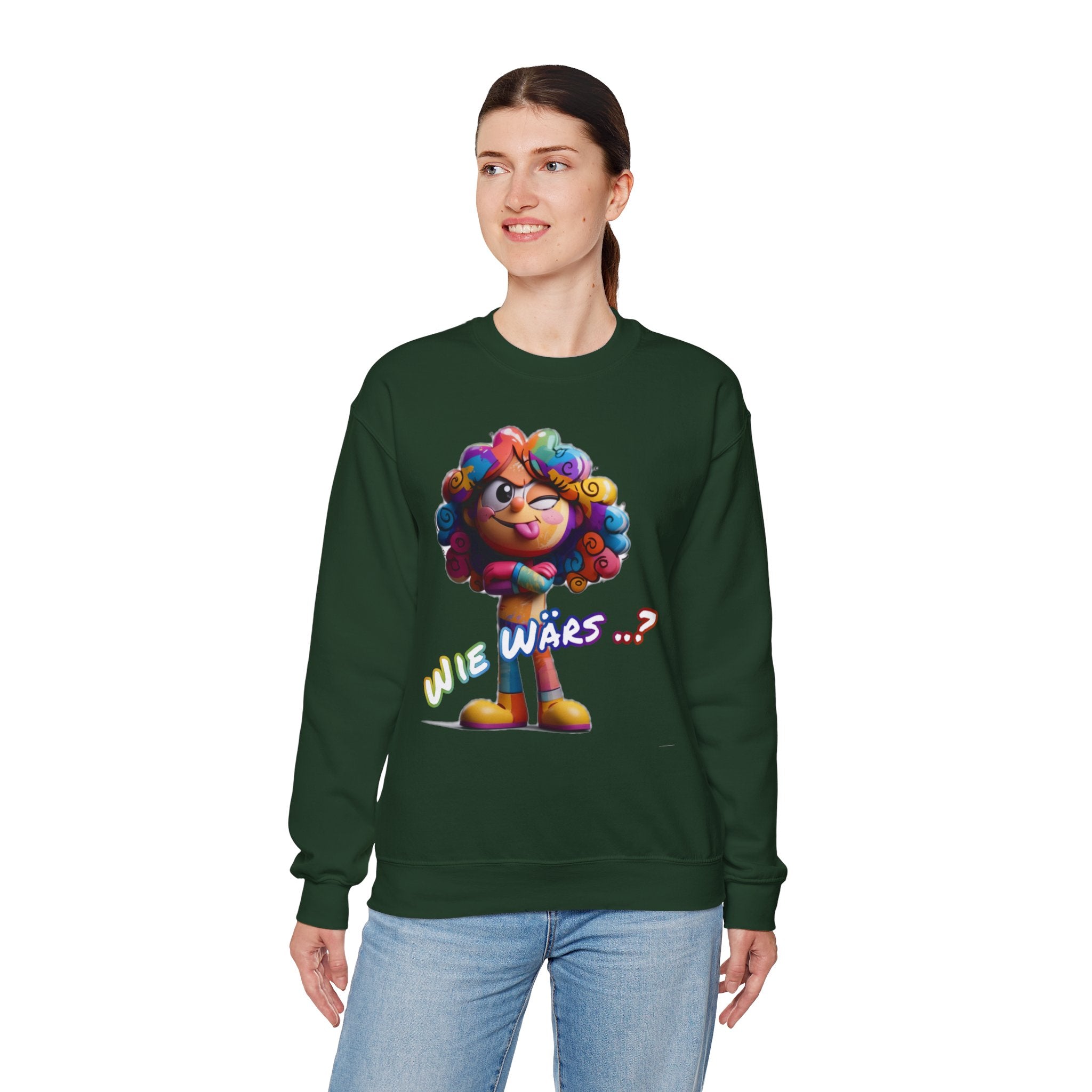 Sweatshirt „Wie wärs .. ?“ | Humor | Phönix-Potsdam®