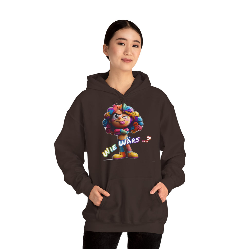 Hoodie „Wie wärs .. ?“ | Humor | Phönix-Potsdam®