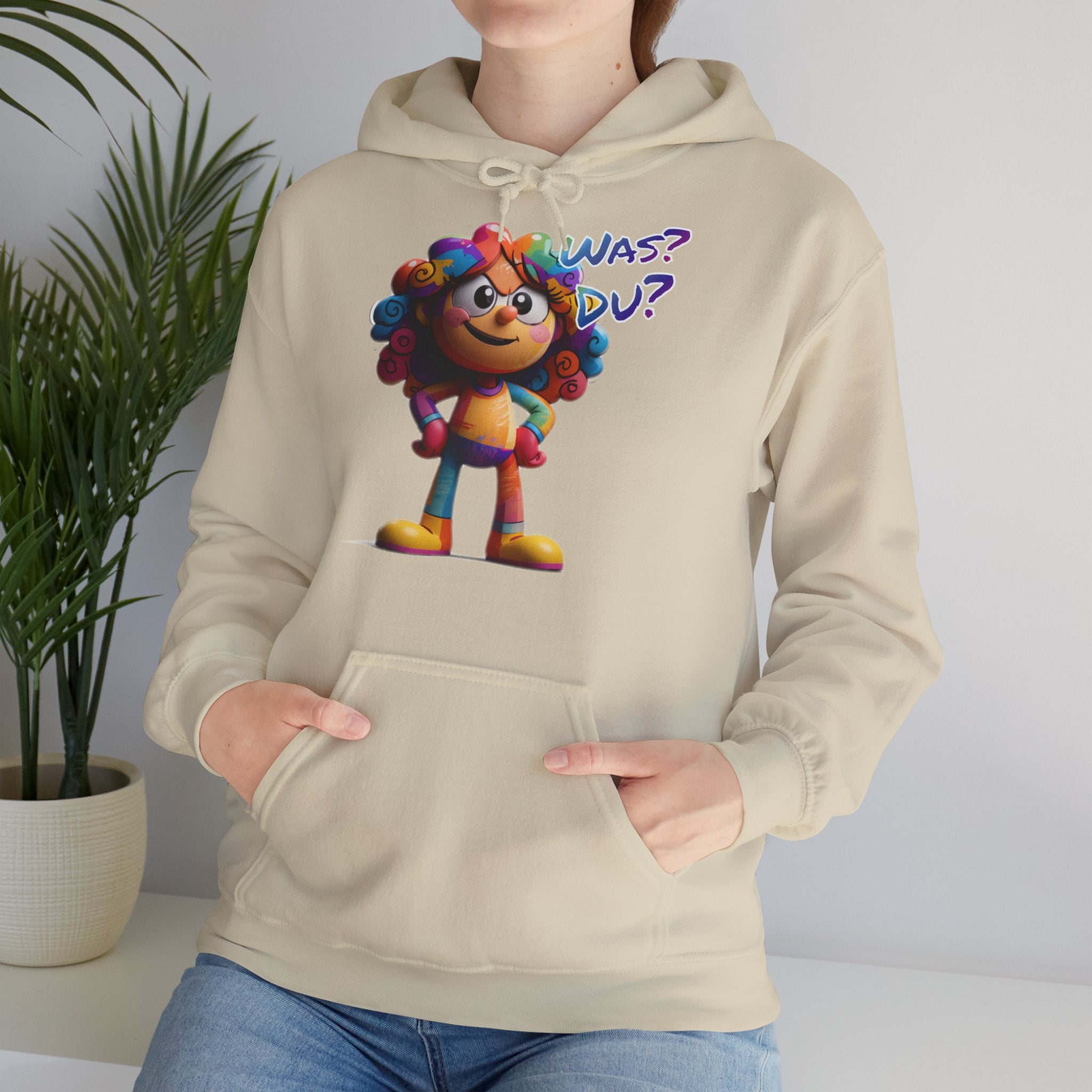 "Was? Du?" Hoodie | Humor | Phönix-Potsdam®