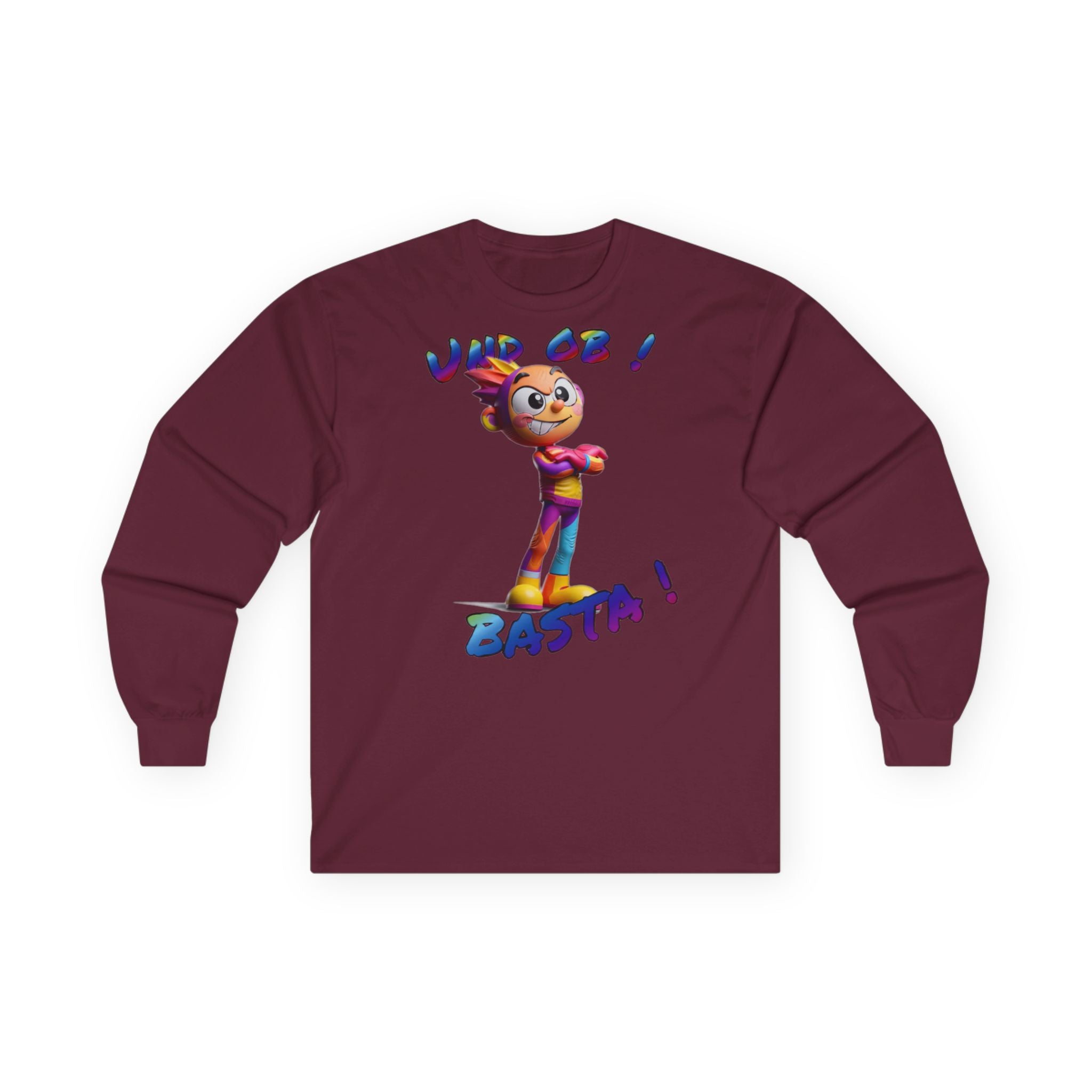 Langarmshirt „Und ob! Basta!“ | Humor | Phönix-Potsdam®