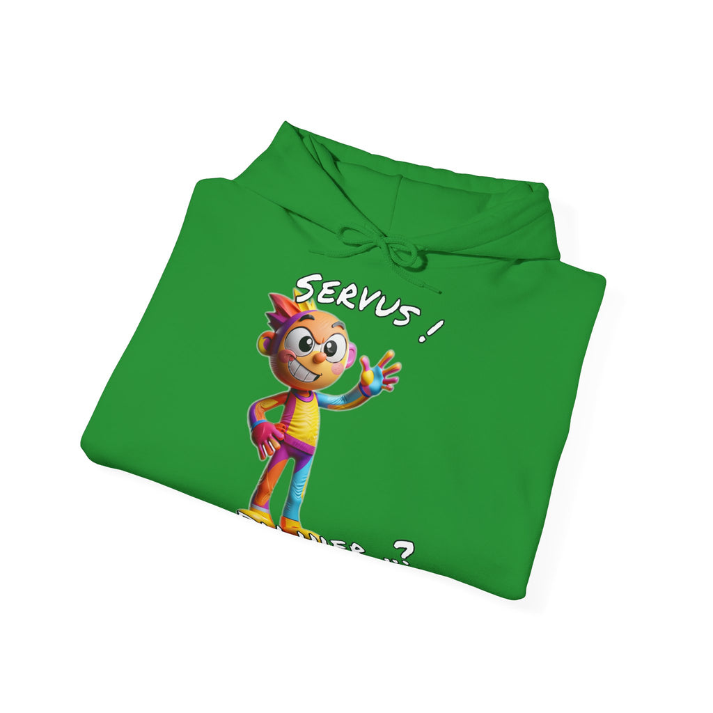 Hoodie „Servus! Du hier..?“ | Humor | Phönix-Potsdam®