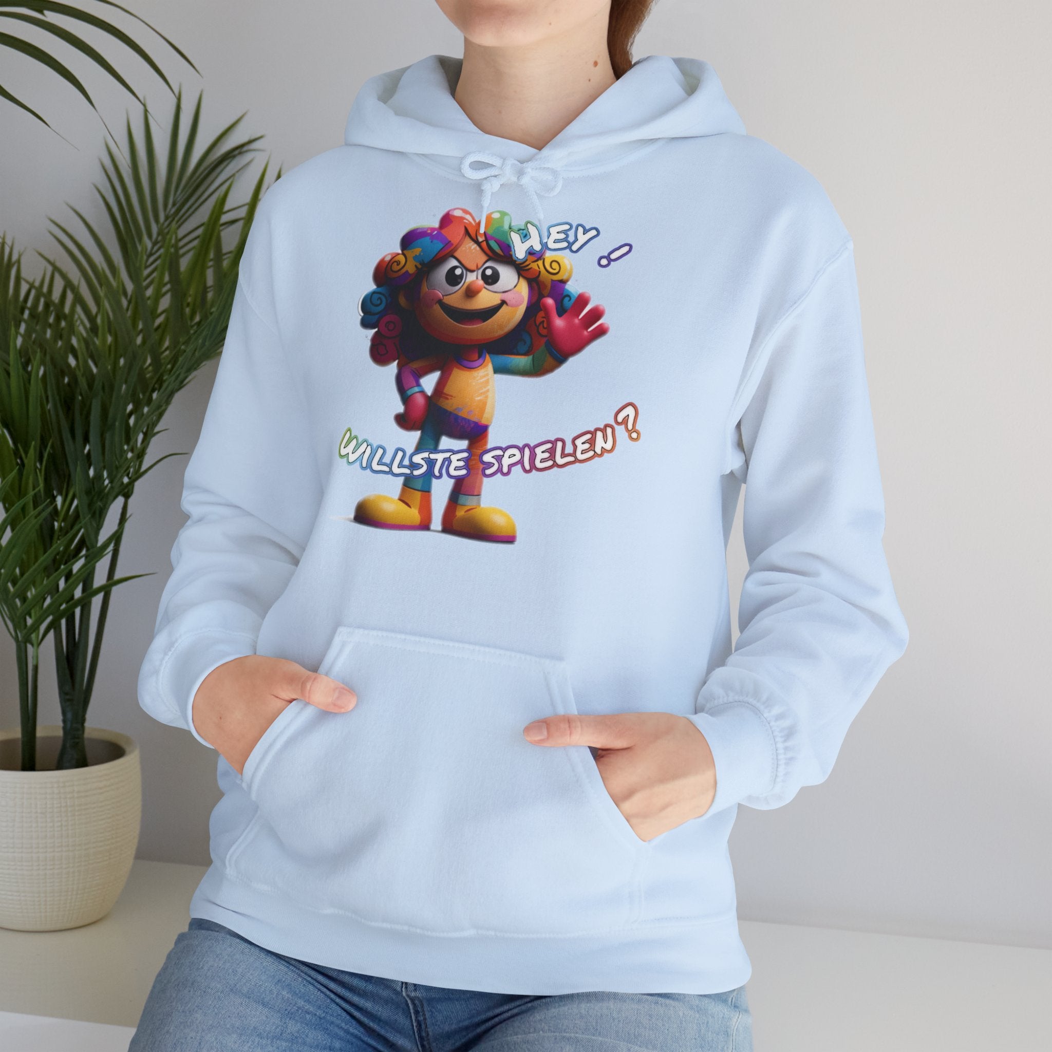 Hoodie „Hey! Willste spielen?“ | Humor | Phönix-Potsdam®