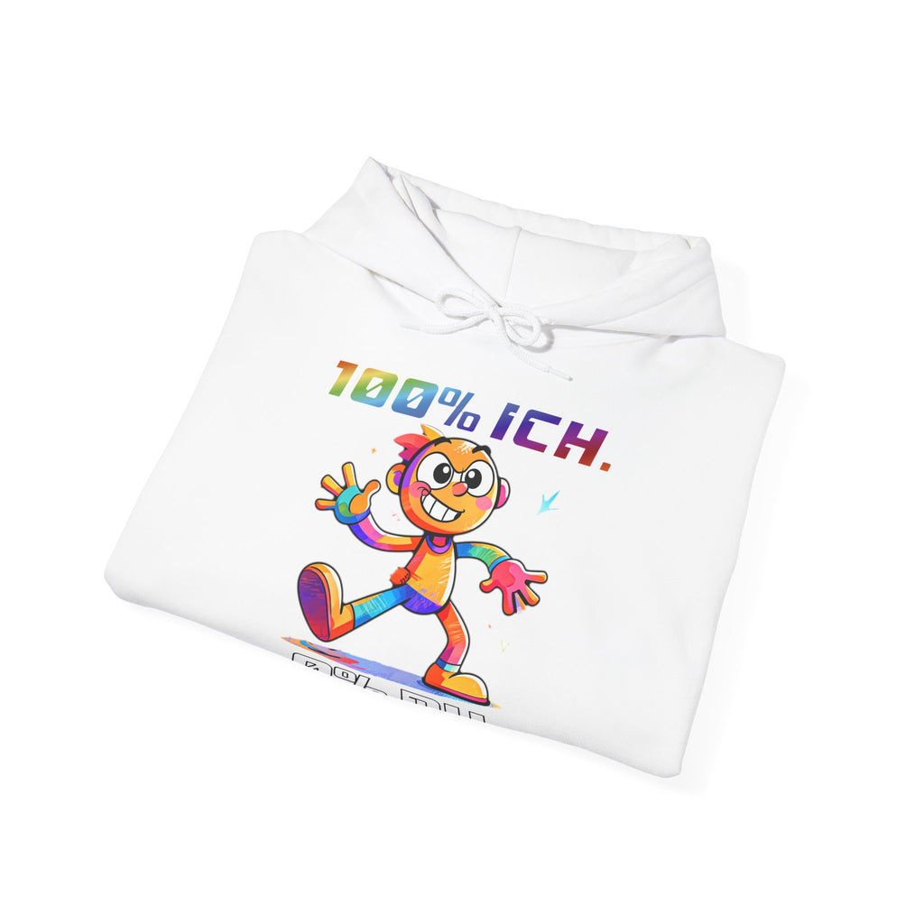 Hoodie „100 % ICH – 0 % DU“ | Humor | Phönix-Potsdam®
