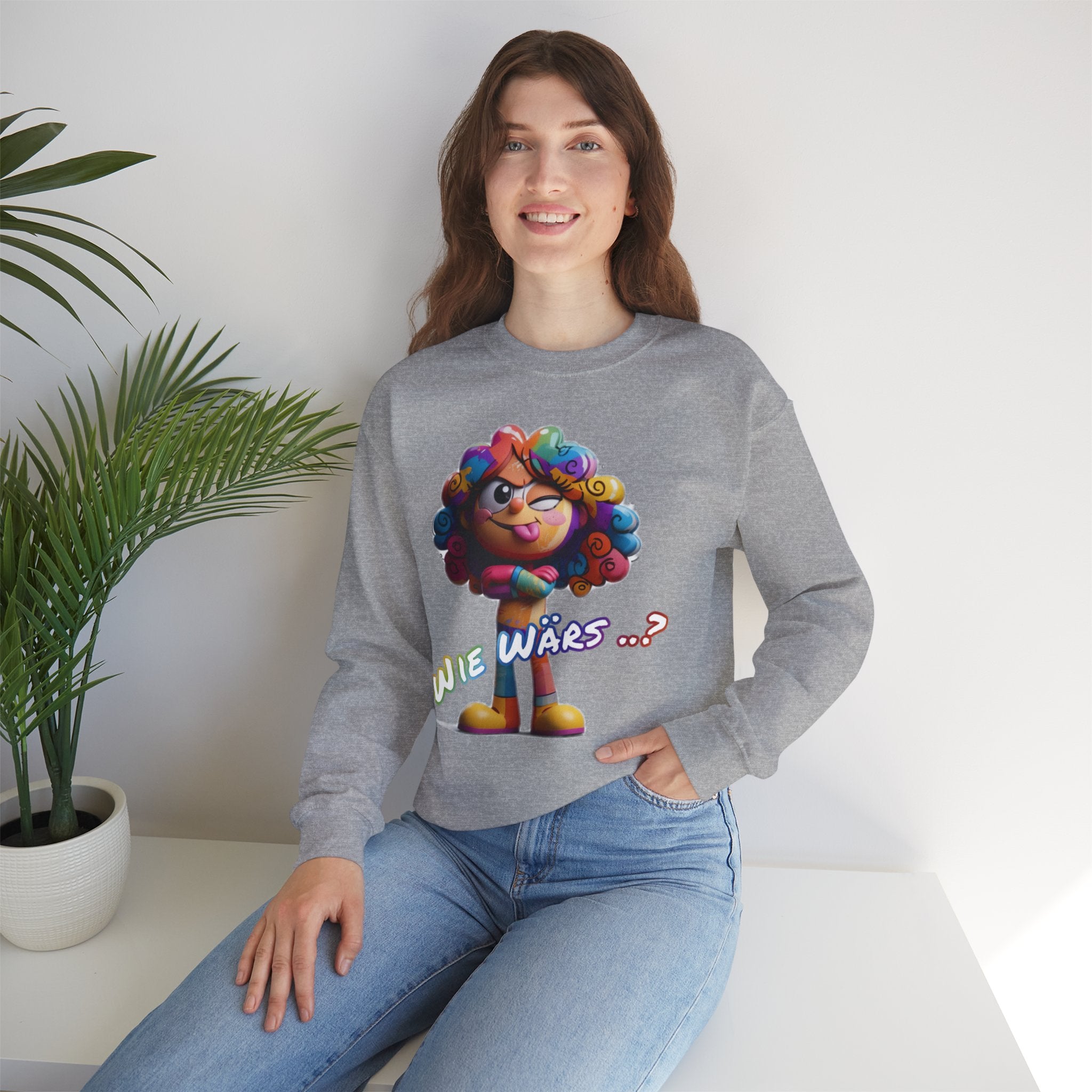 Sweatshirt „Wie wärs .. ?“ | Humor | Phönix-Potsdam®