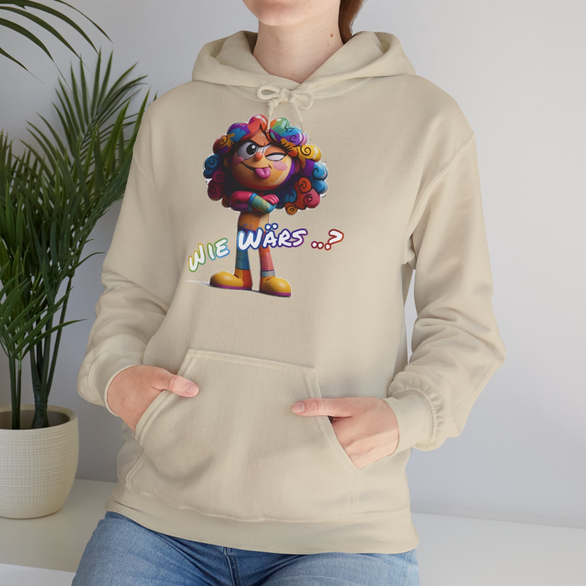 Hoodie „Wie wärs .. ?“ | Humor | Phönix-Potsdam®