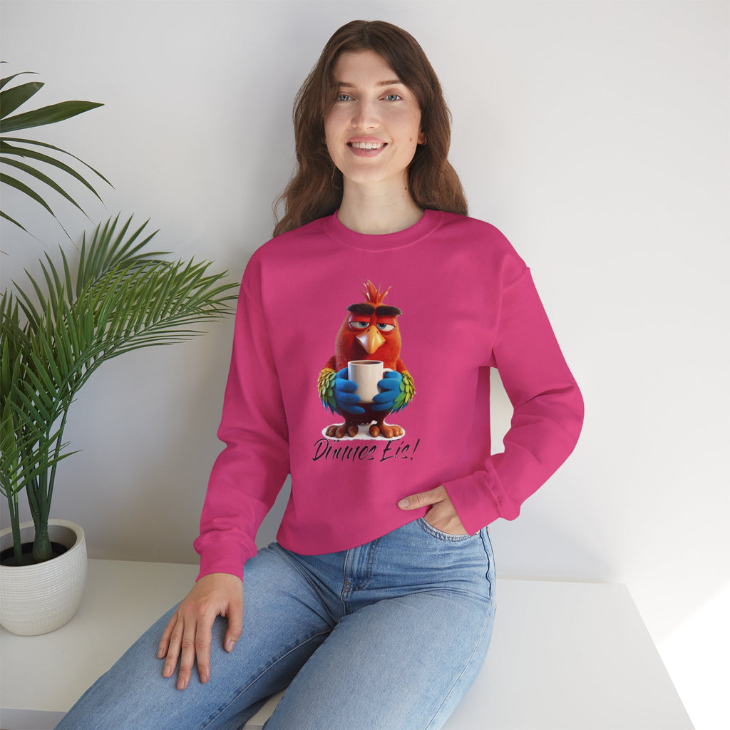 Papagei „Dünnes Eis!“ Sweatshirt | Humor | Phönix-Potsdam®