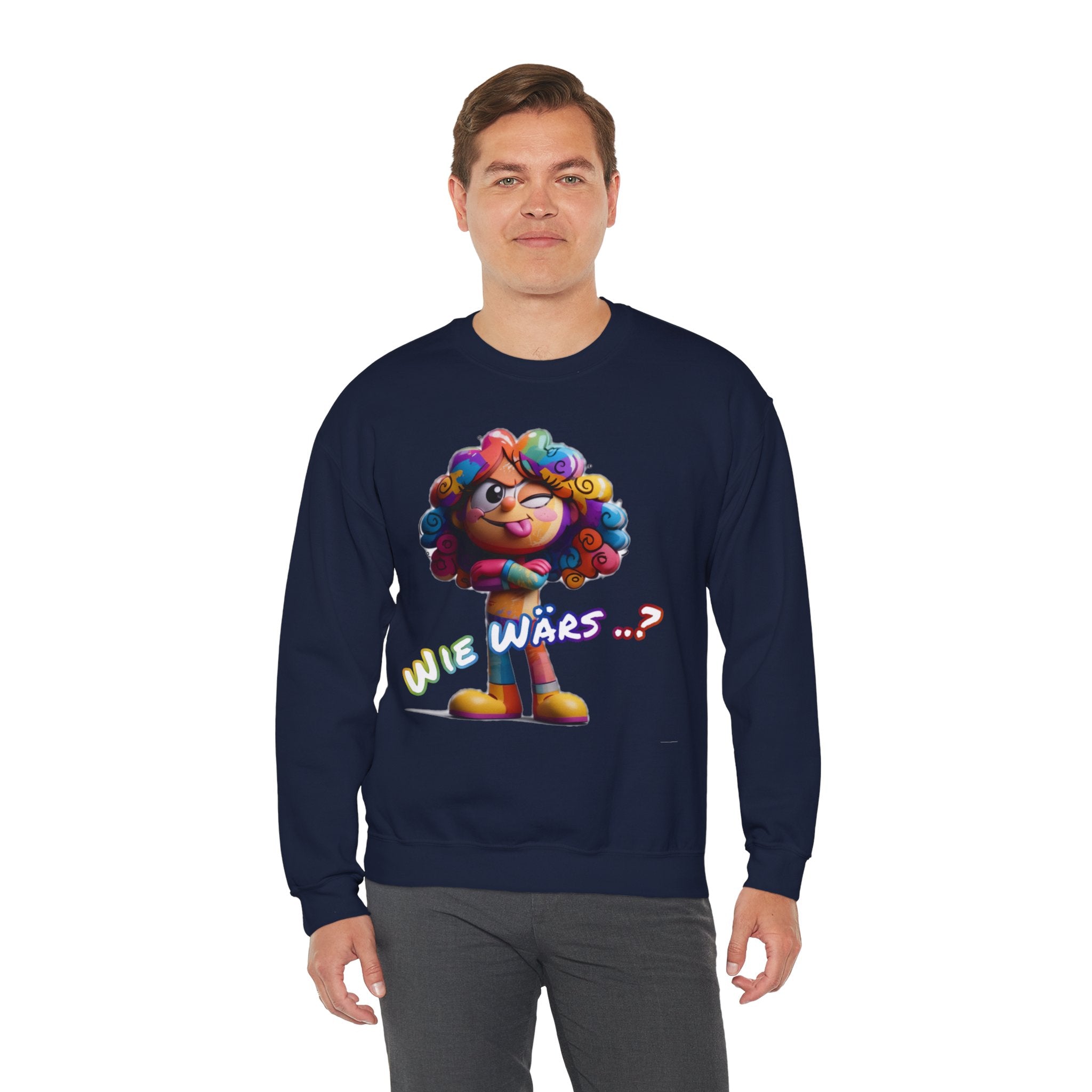 Sweatshirt „Wie wärs .. ?“ | Humor | Phönix-Potsdam®