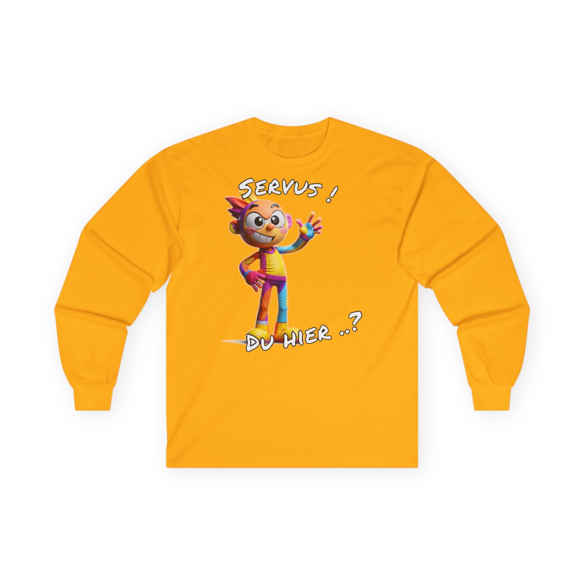 Langarmshirt „Servus! Du hier..?“ | Humor | Phönix-Potsdam®