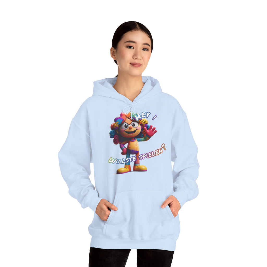 Hoodie „Hey! Willste spielen?“ | Humor | Phönix-Potsdam®