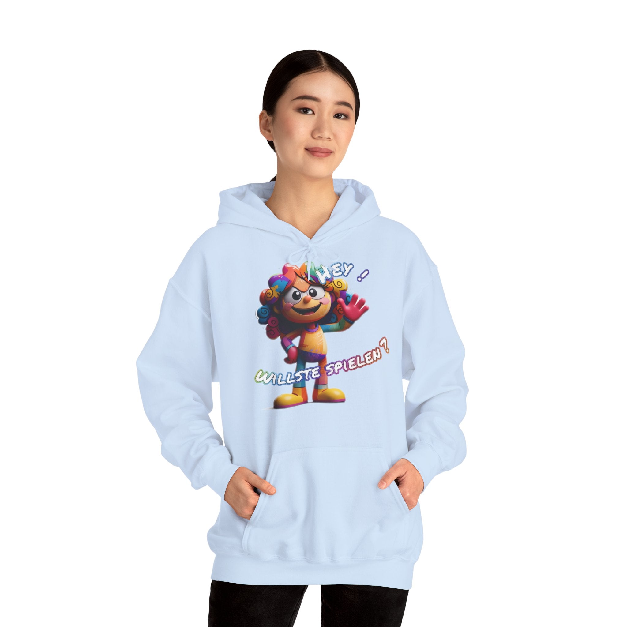 Hoodie „Hey! Willste spielen?“ | Humor | Phönix-Potsdam®